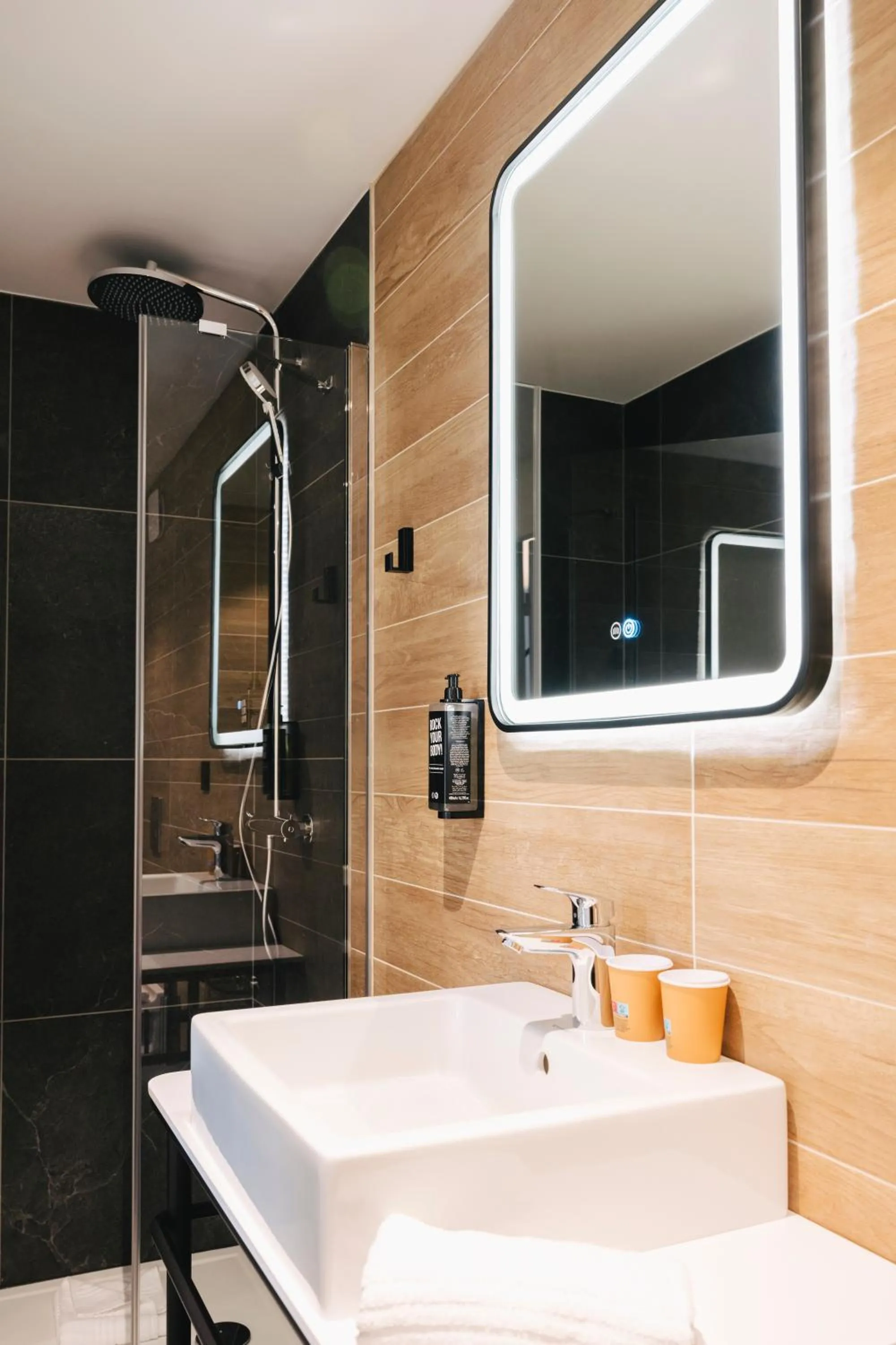 Bathroom in ibis Rouen Centre Rive Droite Pasteur