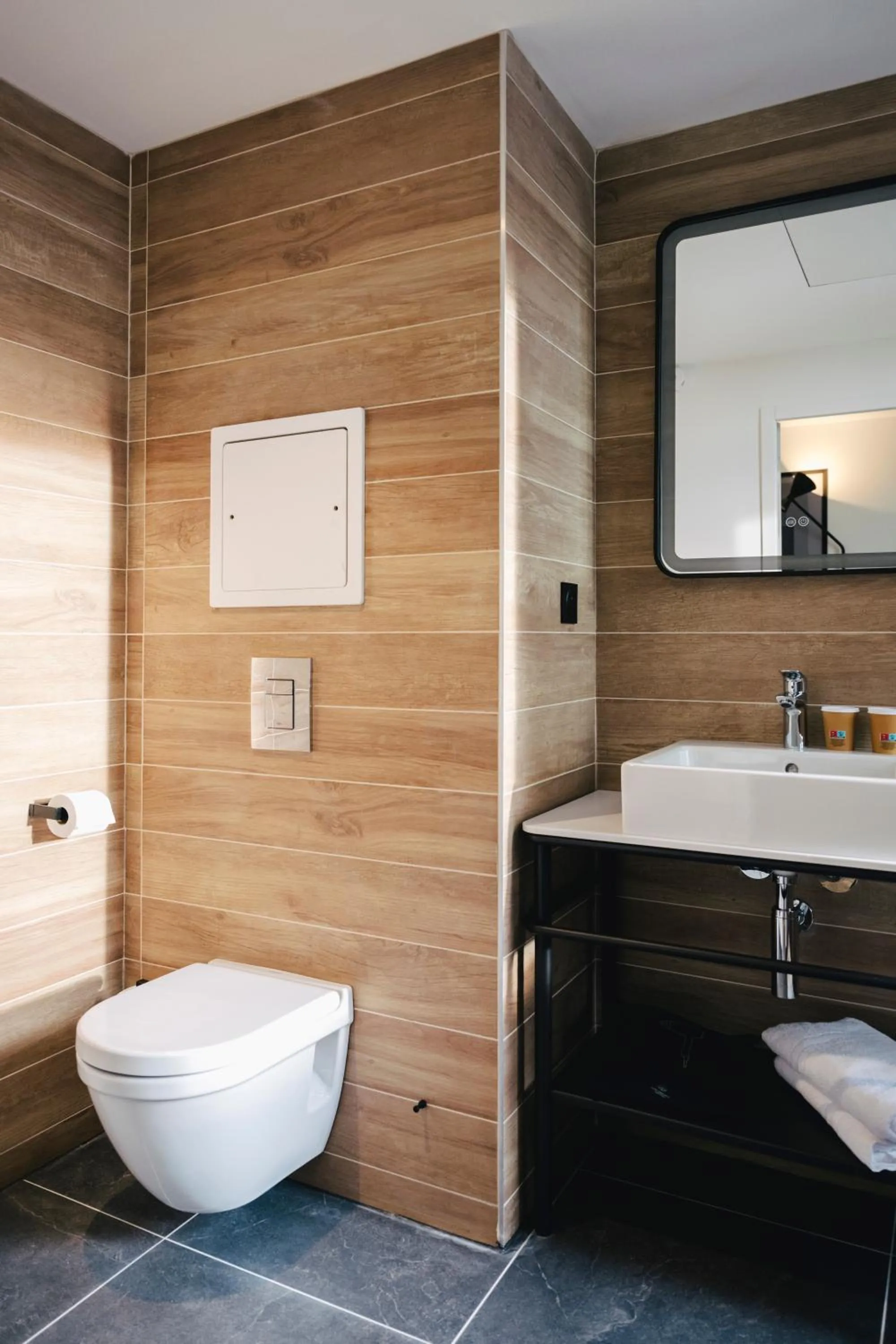 Bathroom in ibis Rouen Centre Rive Droite Pasteur