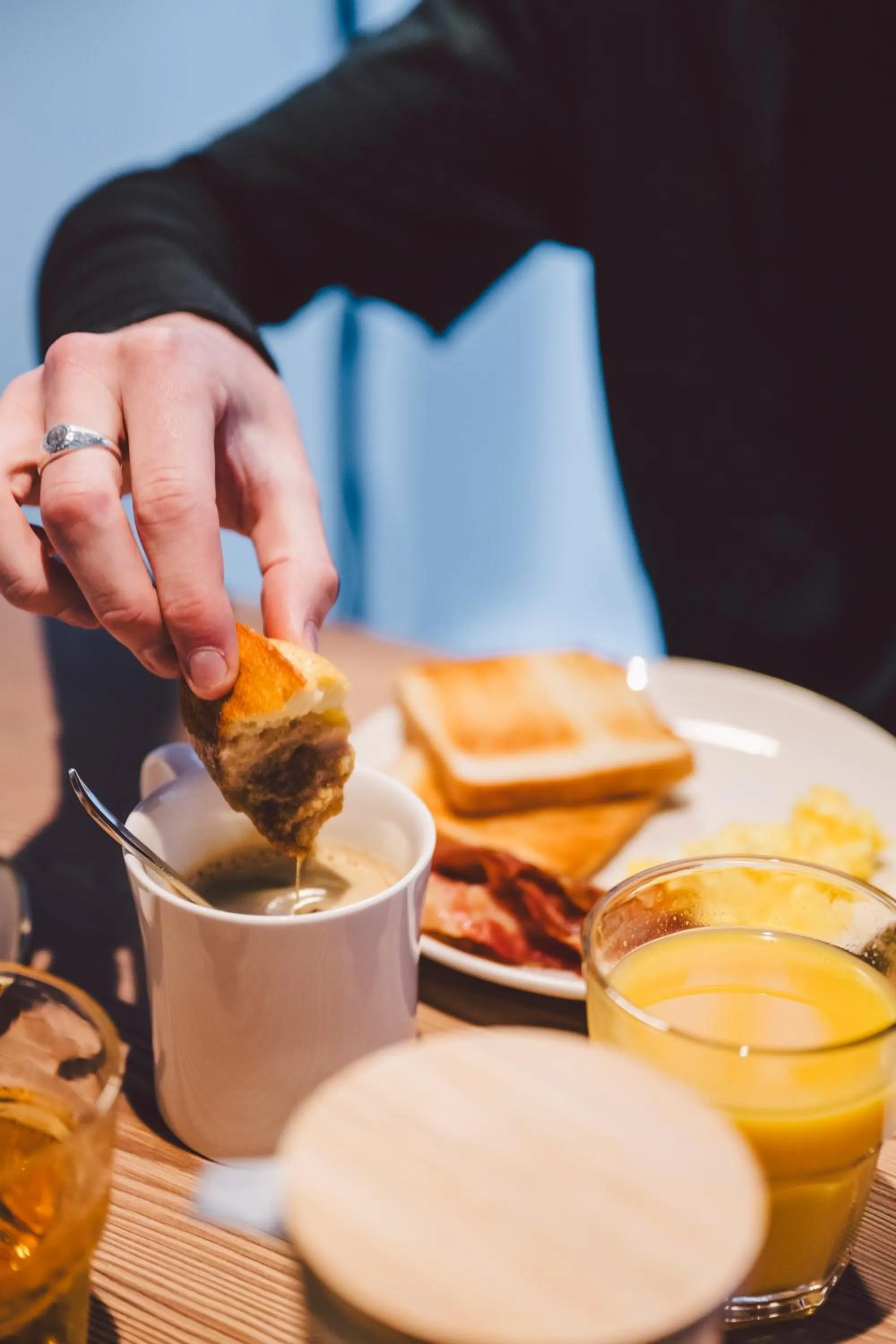 Breakfast in ibis Rouen Centre Rive Droite Pasteur