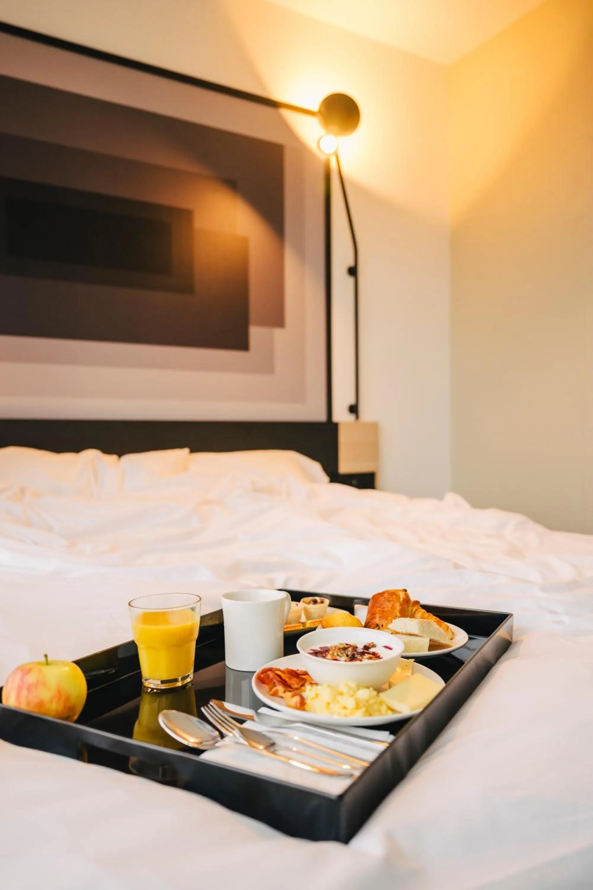 Continental breakfast, Bed in ibis Rouen Centre Rive Droite Pasteur