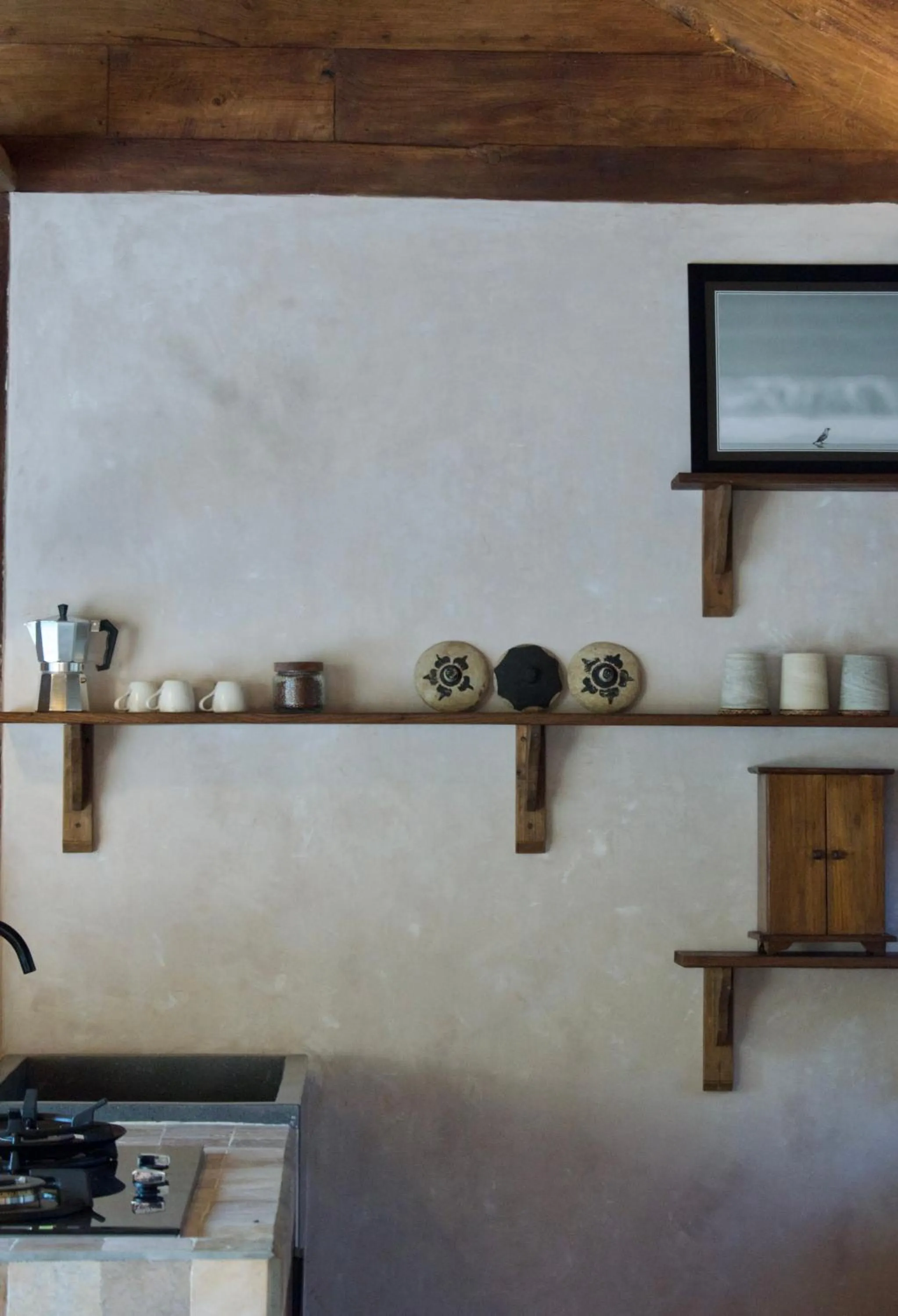 Kitchen or kitchenette in Kalyana Villa Gili Air