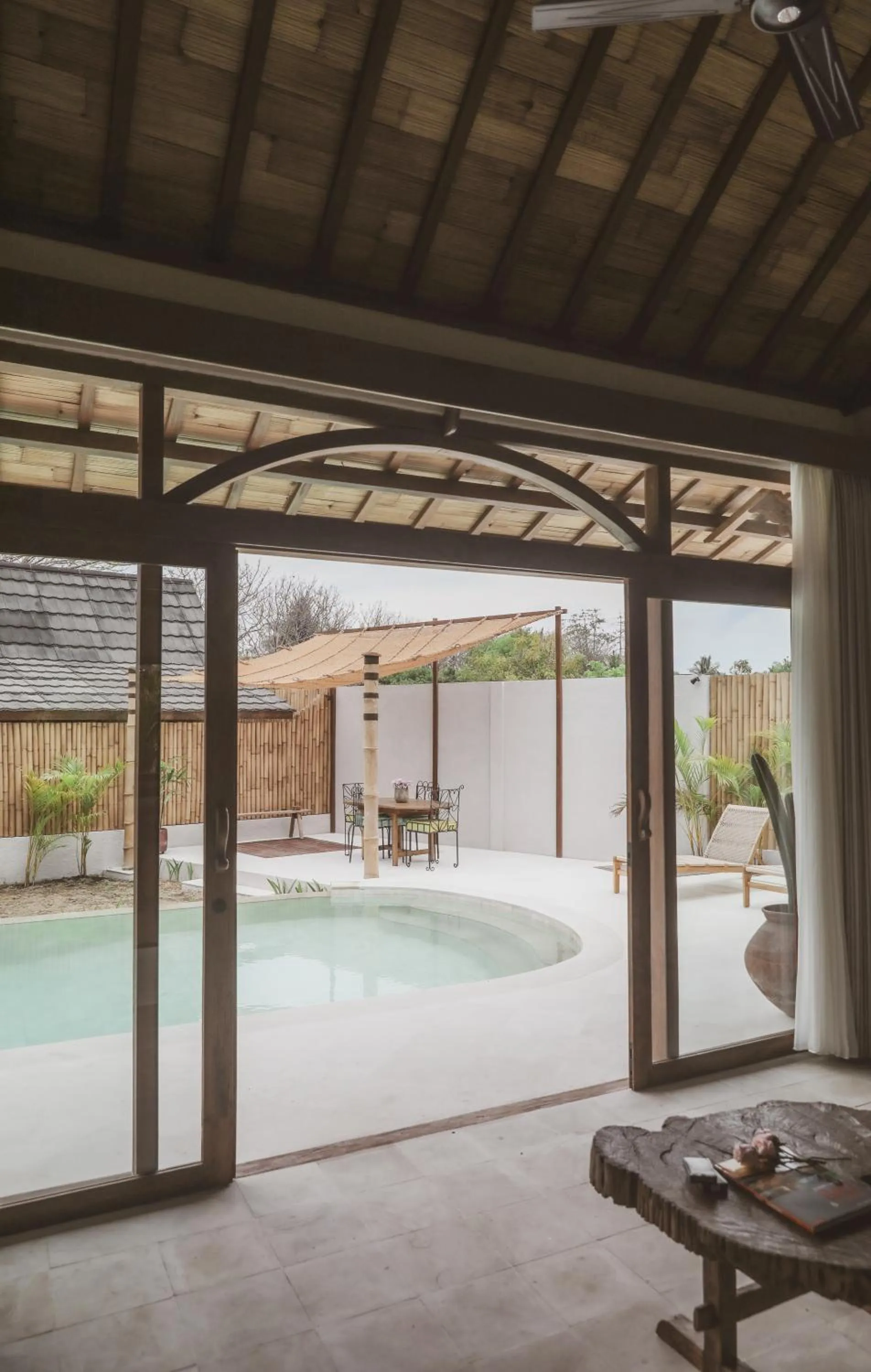 Patio in Kalyana Villa Gili Air