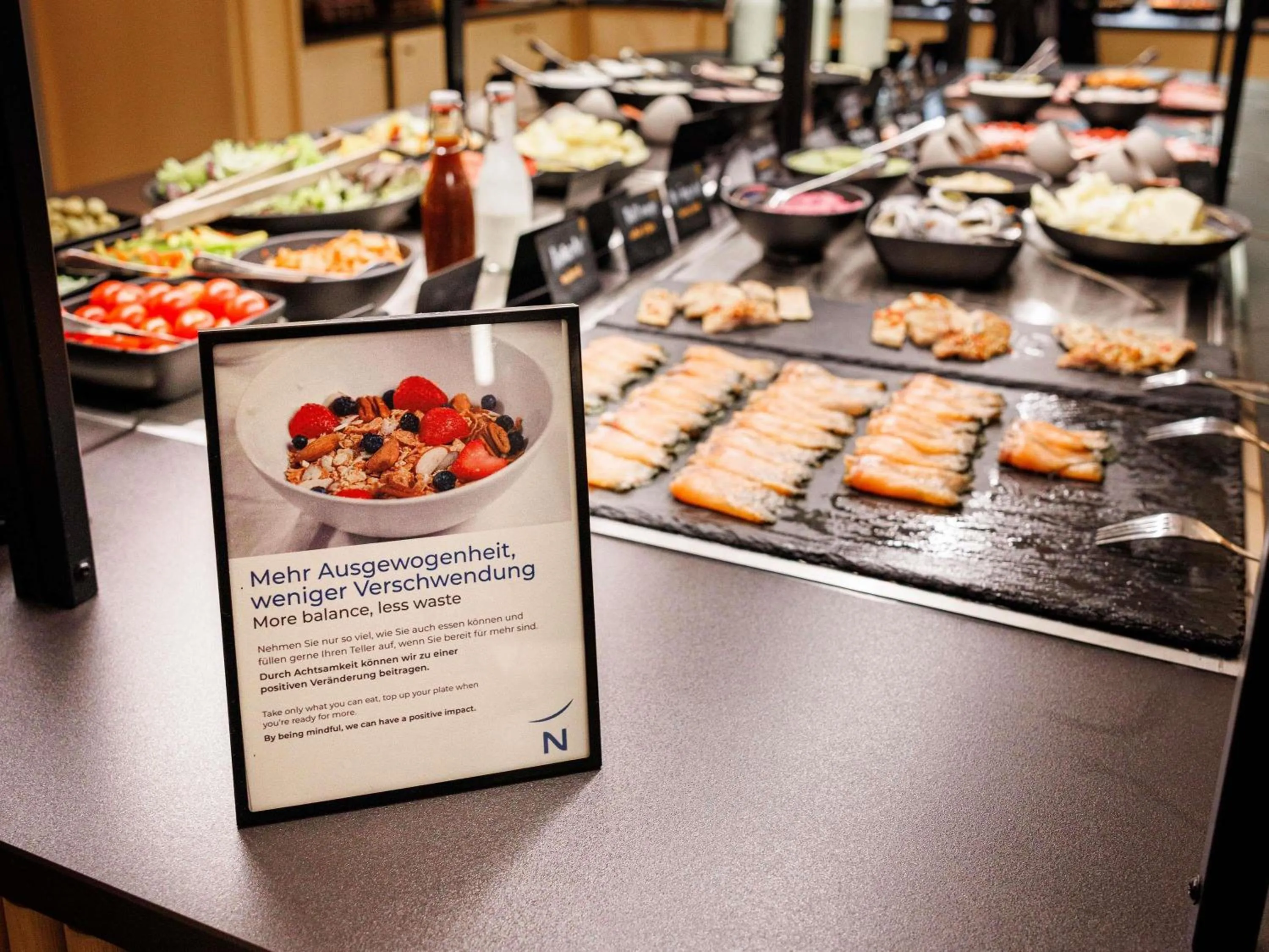 Breakfast in Novotel Hamburg Central Station