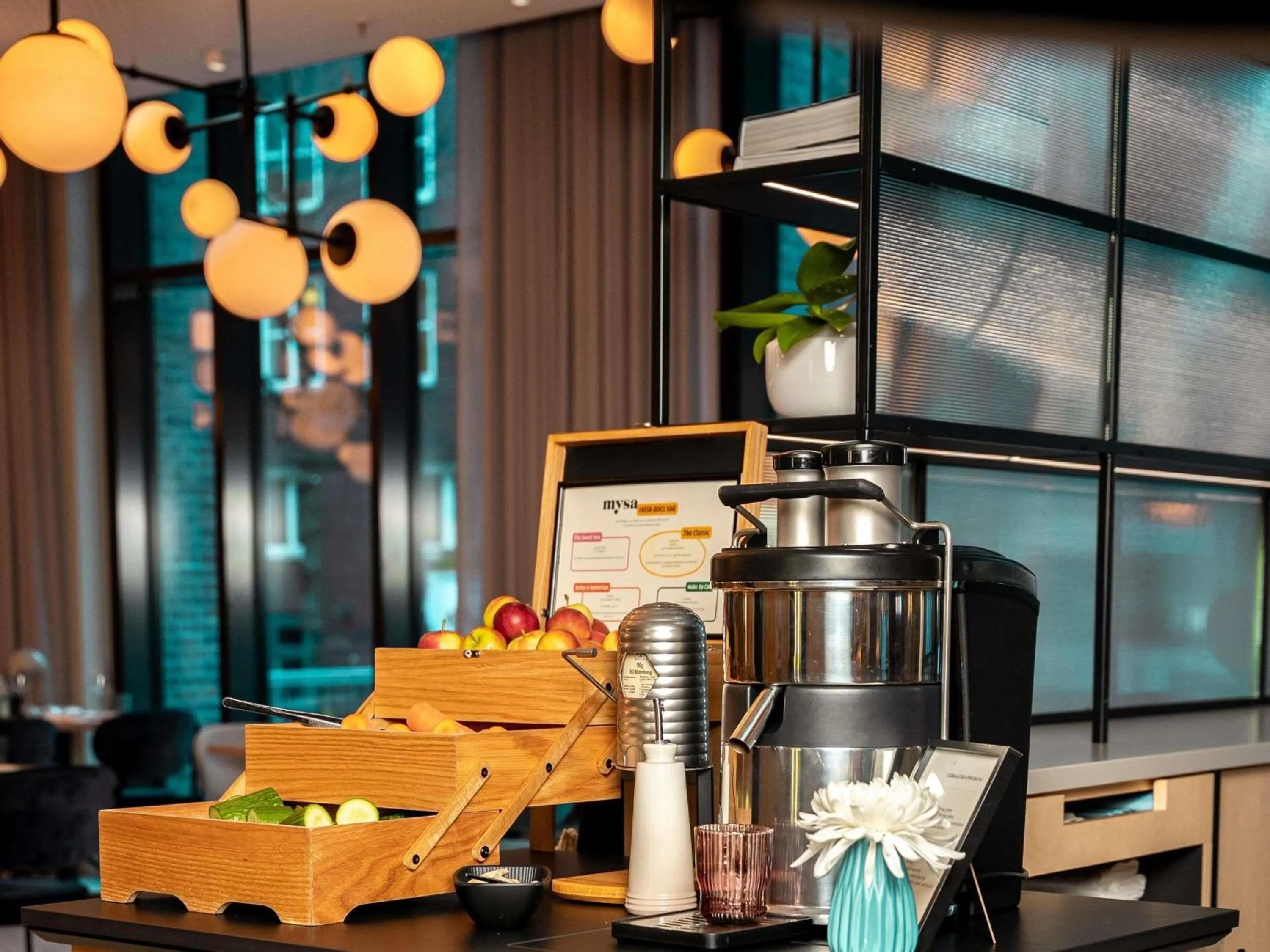 Breakfast in Novotel Hamburg Central Station