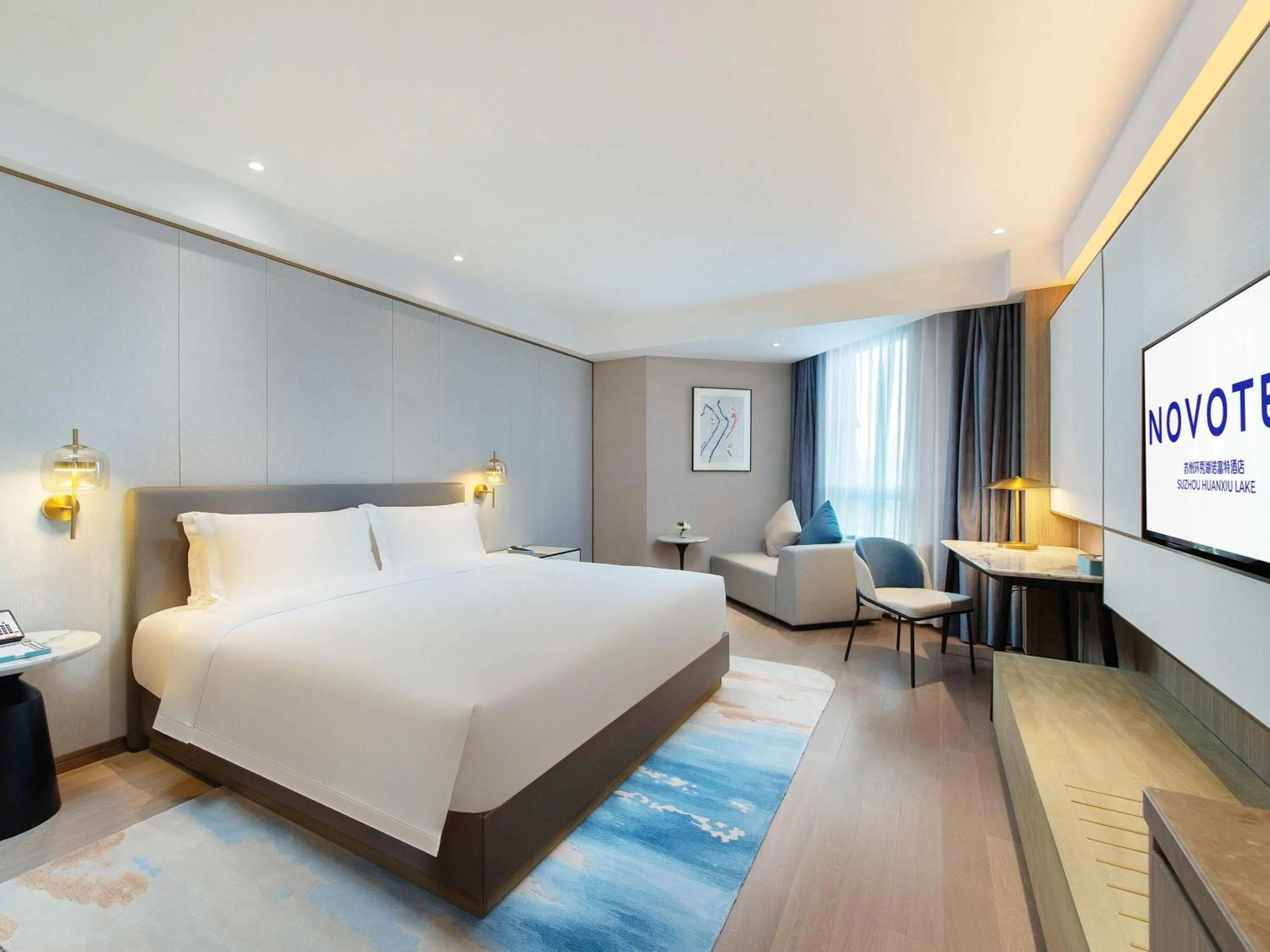 Deluxe King Room - City Side in Novotel Suzhou Huanxiu Lake