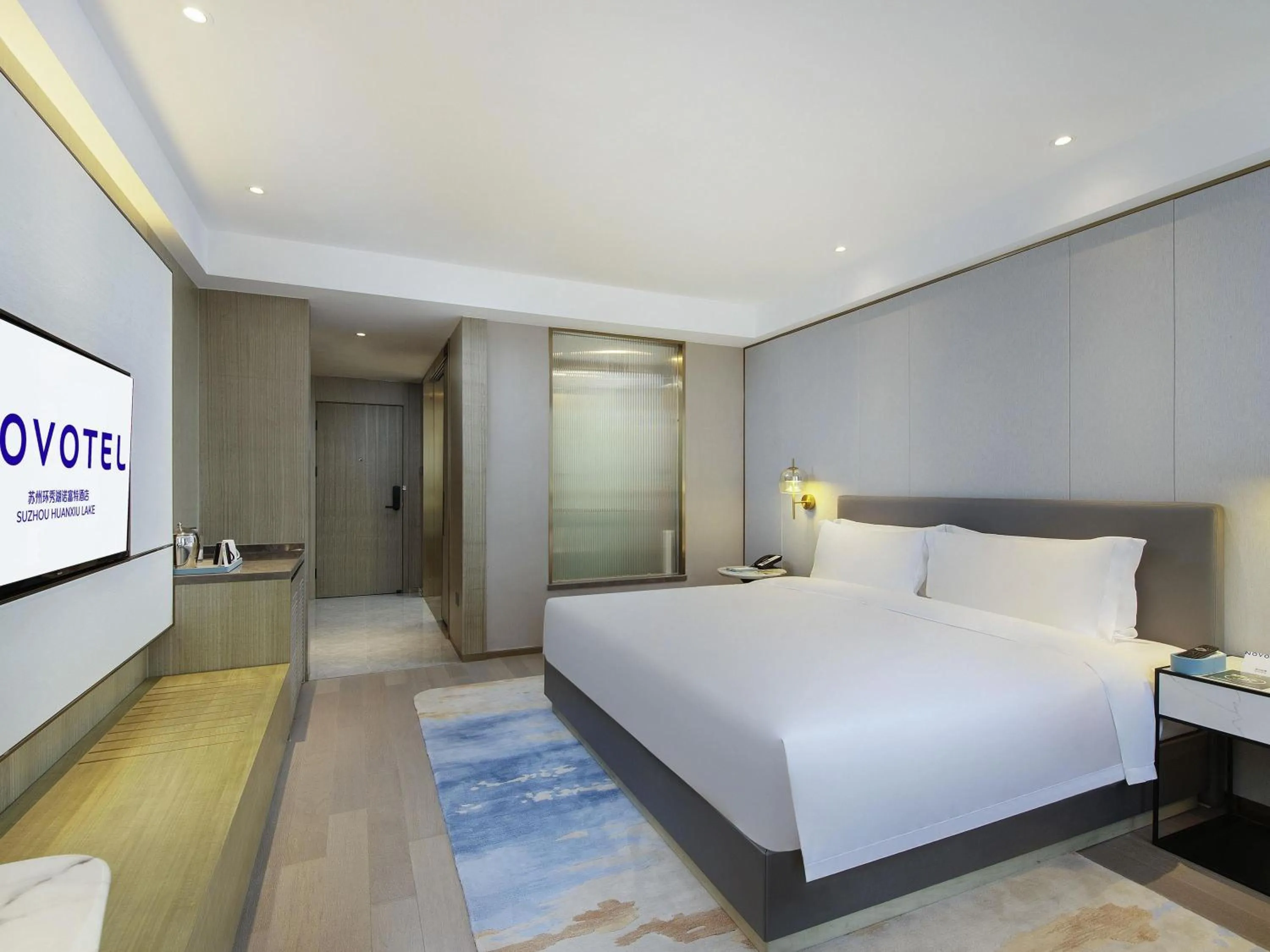 Bedroom, Bed in Novotel Suzhou Huanxiu Lake