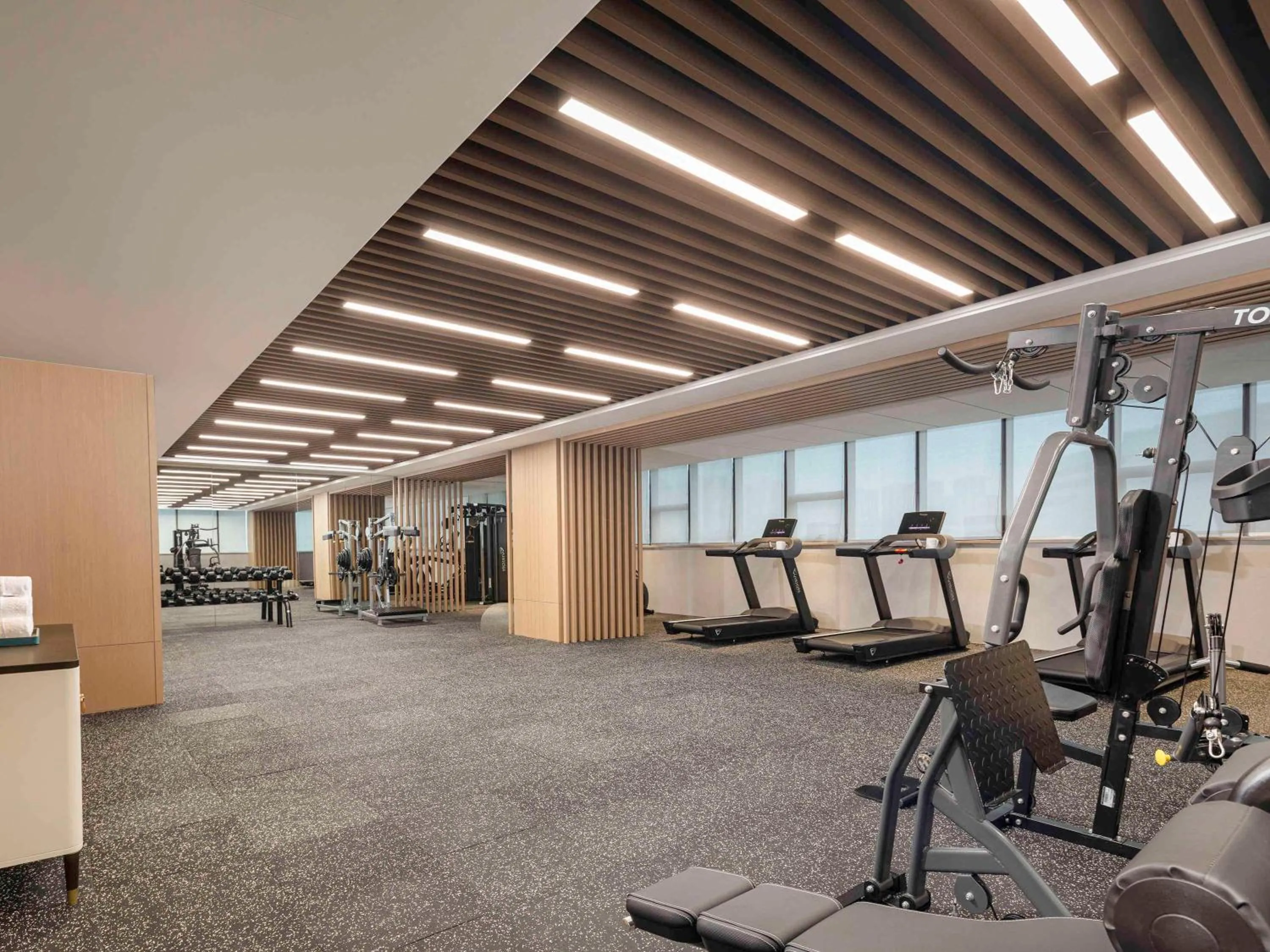Fitness centre/facilities in Novotel Yancheng Exhibition Center