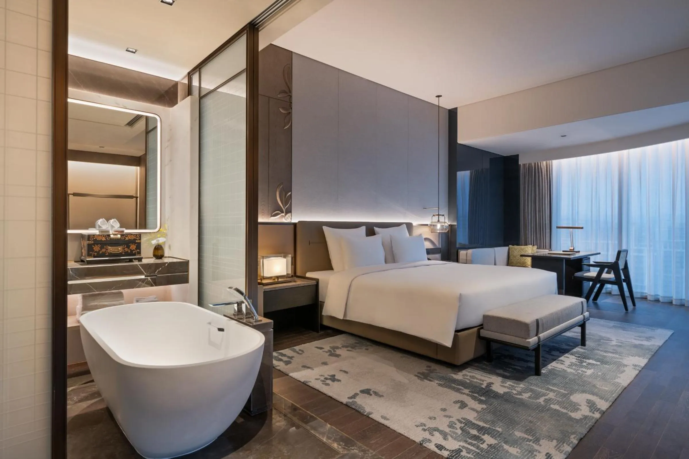 Bed in Pullman Quanzhou Shuitou