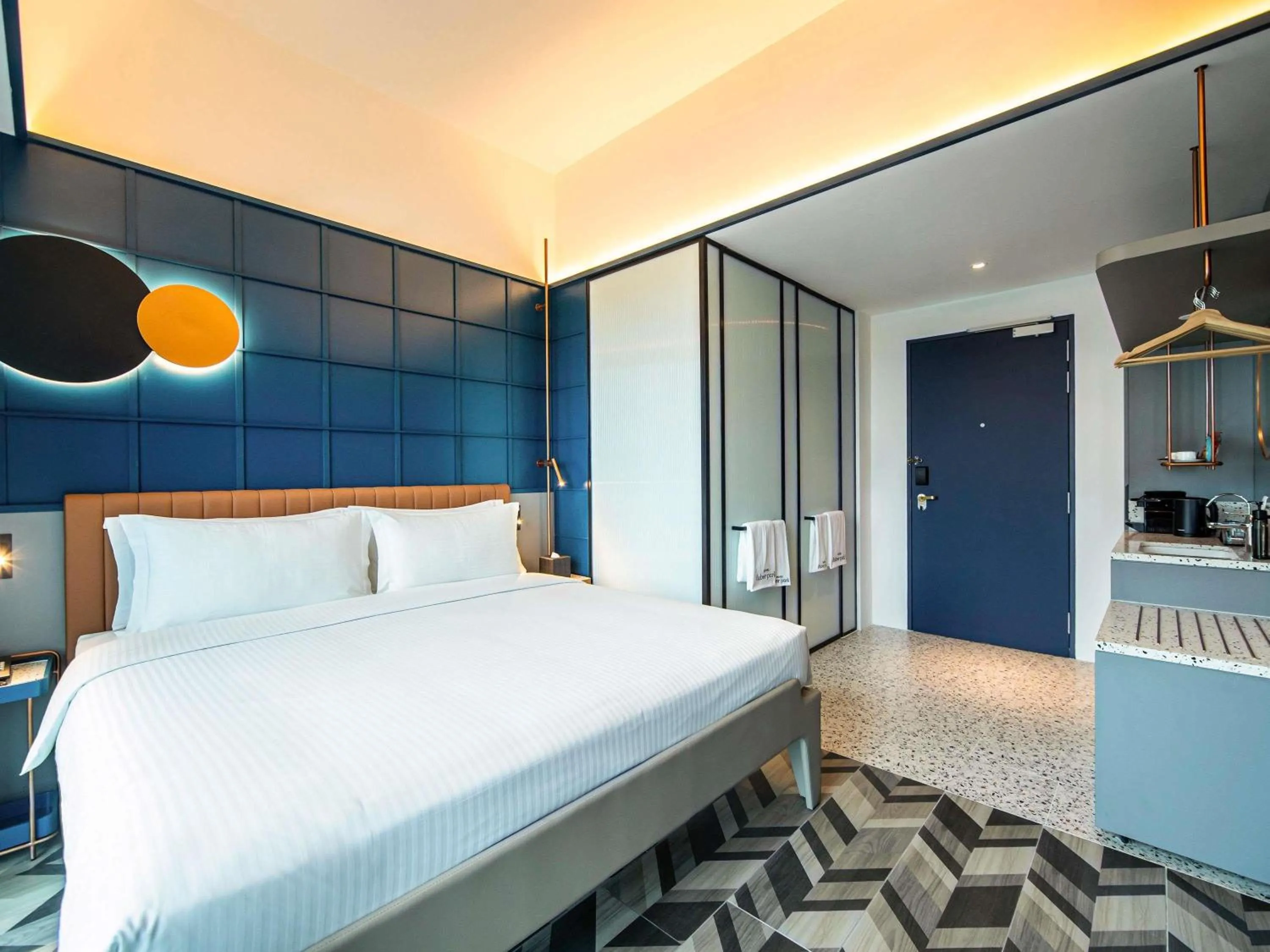 Bedroom, Bed in Hotel Faber Park Singapore - Handwritten Collection