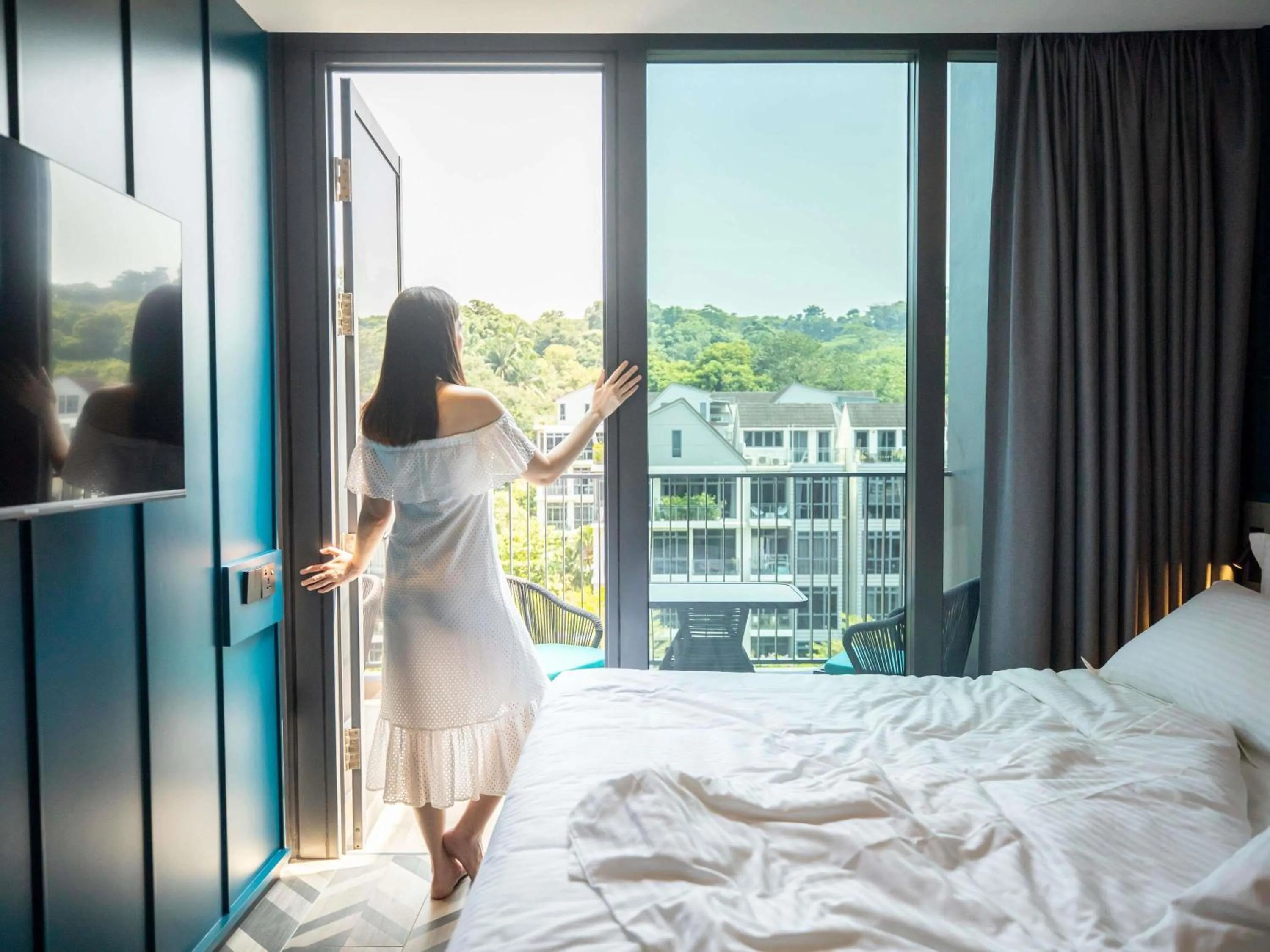 Bedroom, Bed in Hotel Faber Park Singapore - Handwritten Collection