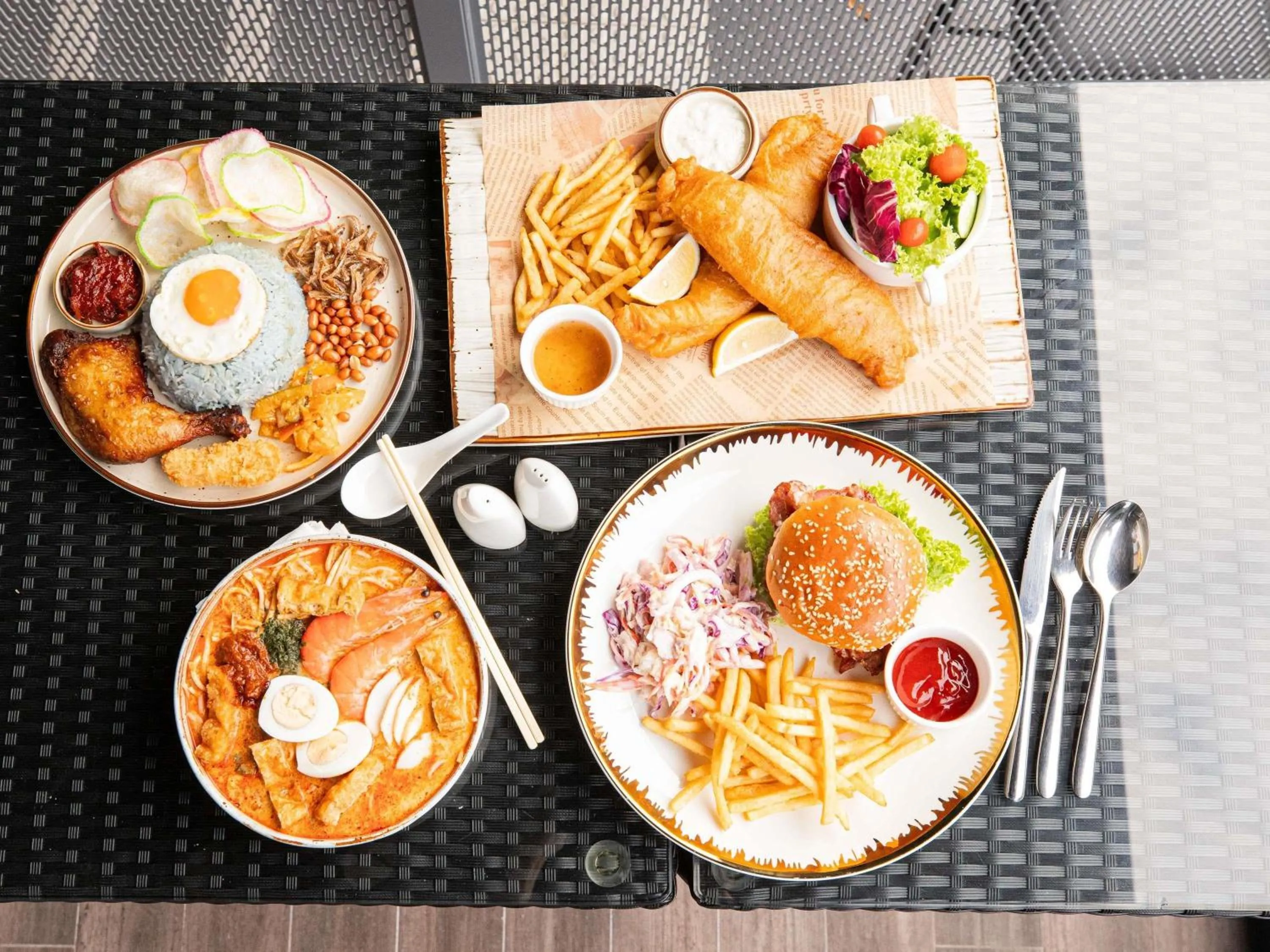 Restaurant/places to eat in Hotel Faber Park Singapore - Handwritten Collection