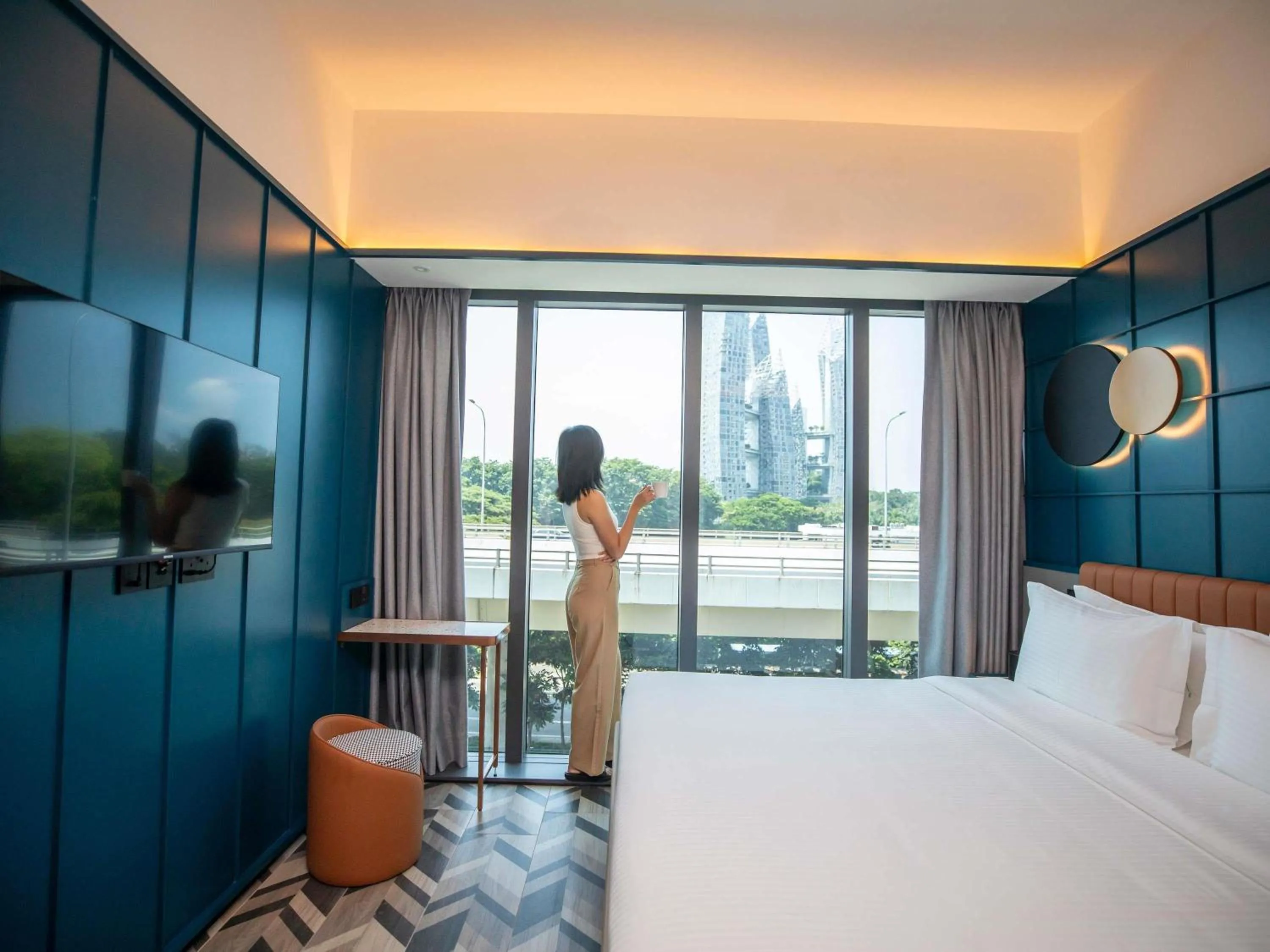 Bedroom, Bed in Hotel Faber Park Singapore - Handwritten Collection