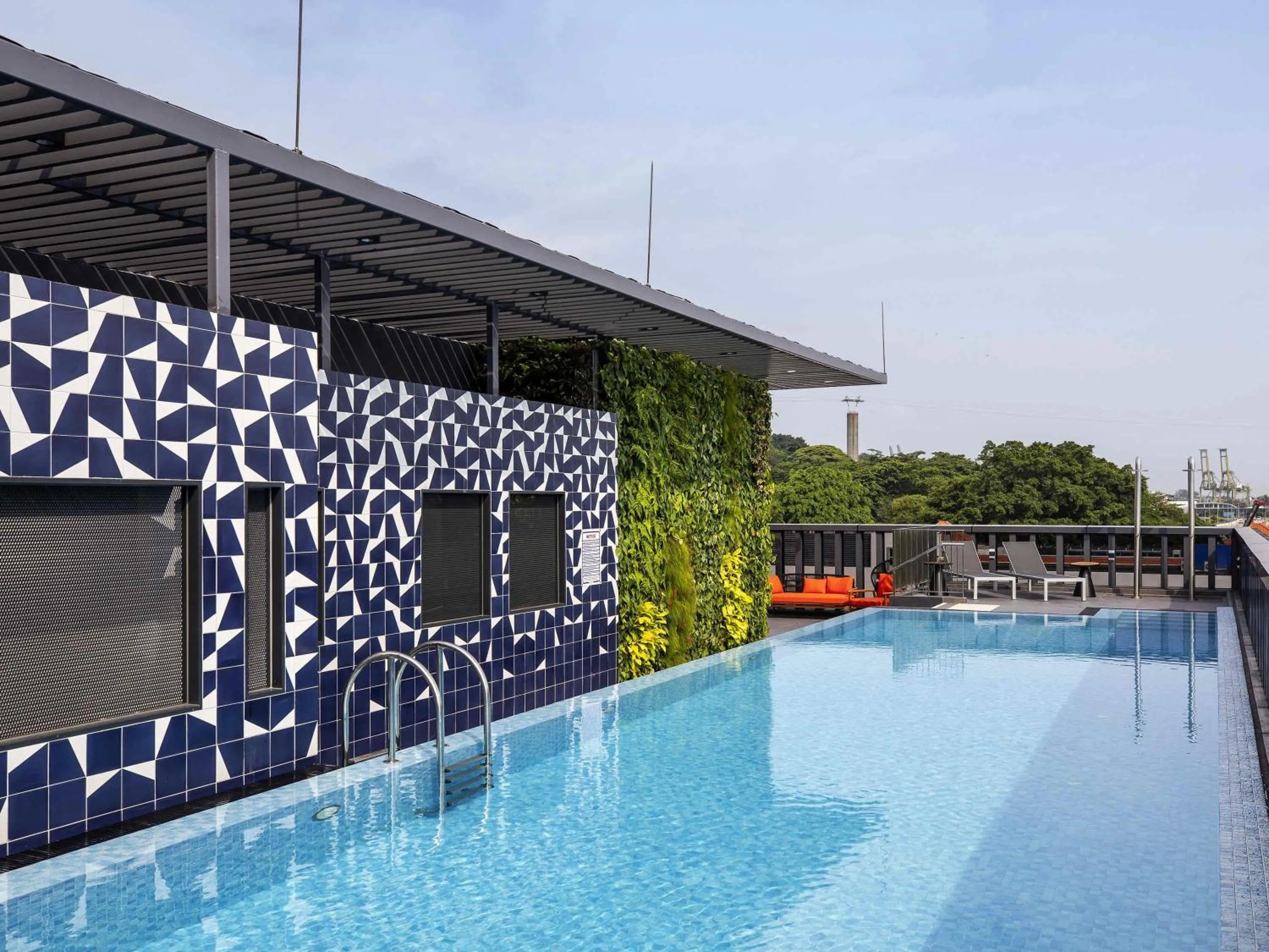 Pool view in Hotel Faber Park Singapore - Handwritten Collection