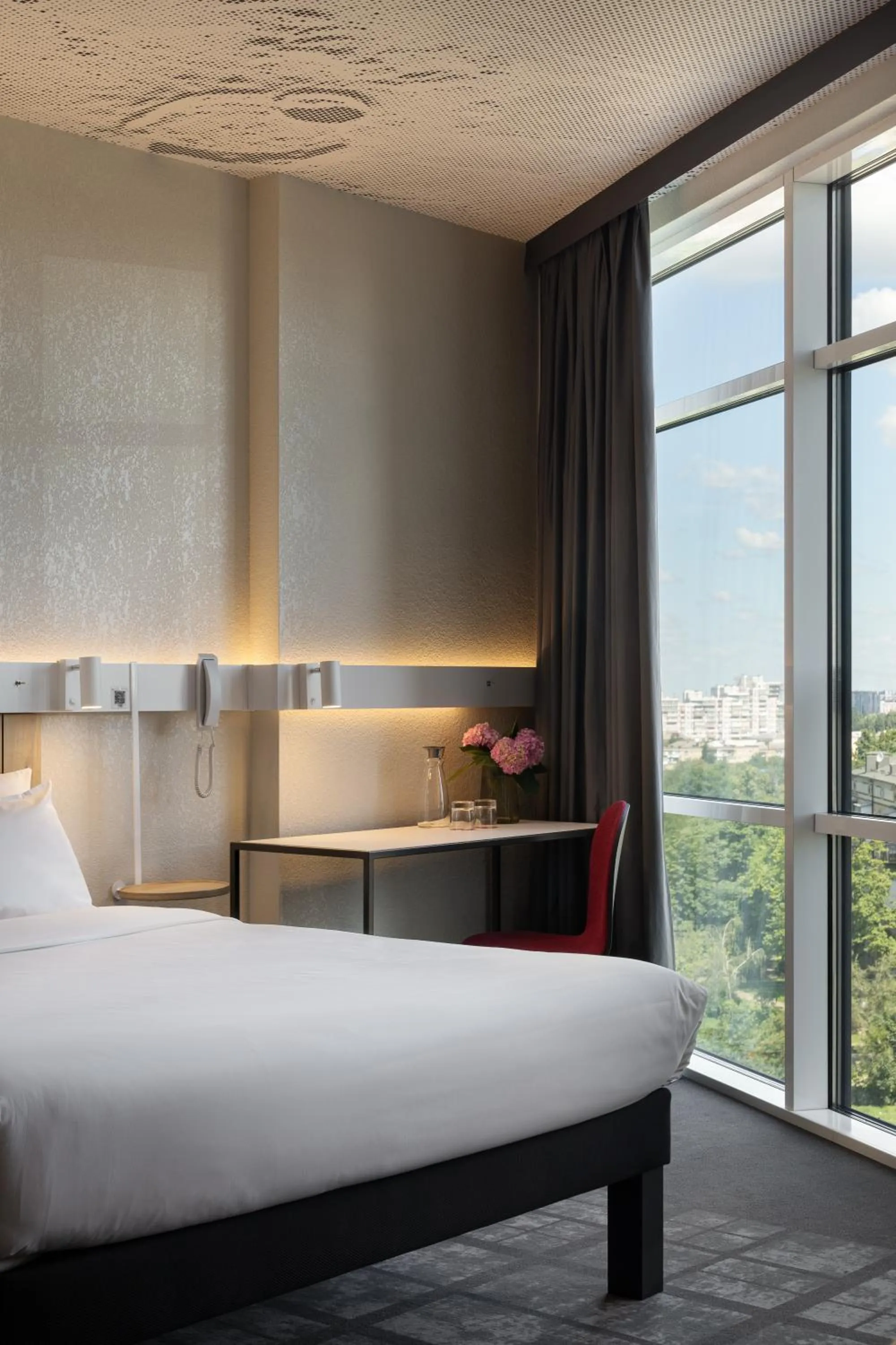 Balcony/Terrace, Bed in ibis Kyiv Beresteiska