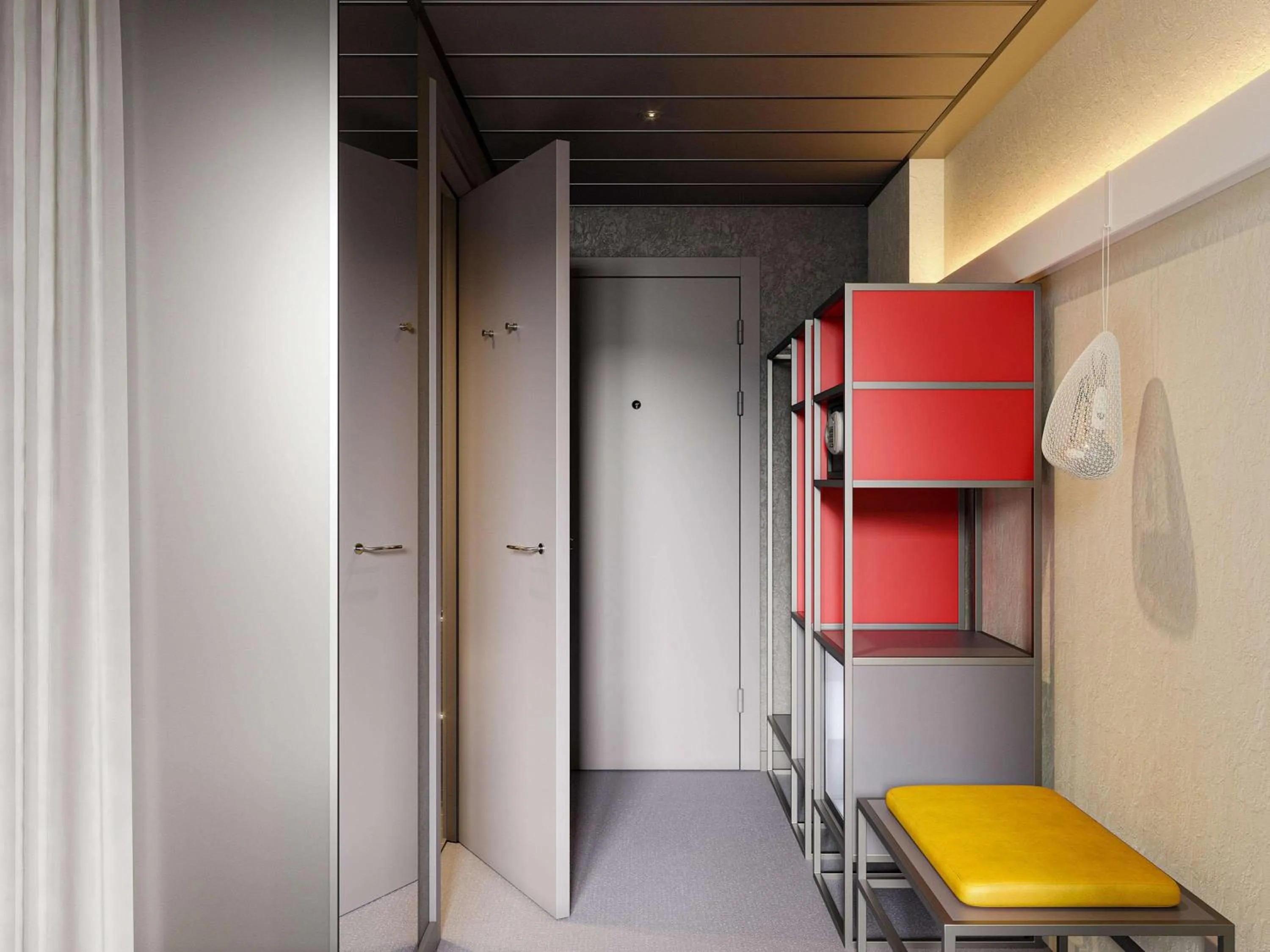 Bedroom in ibis Kyiv Beresteiska