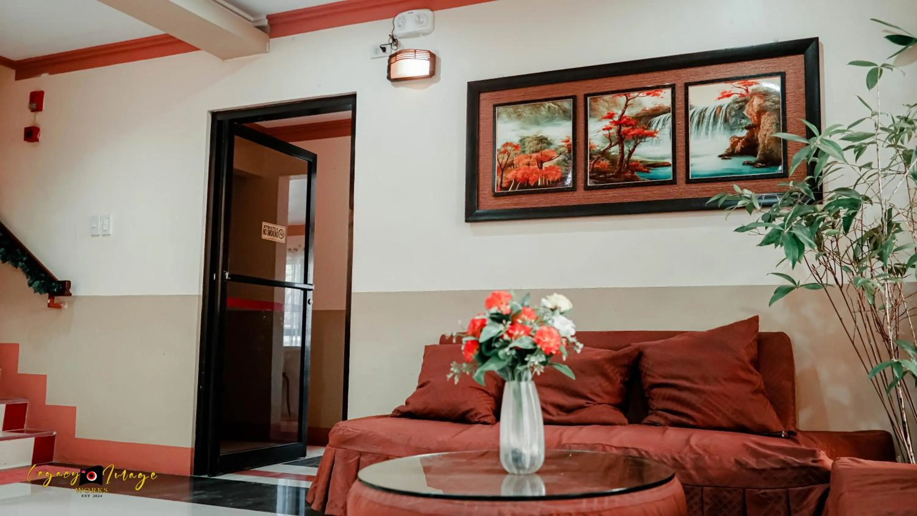 Lobby or reception in Imperial Ridge Pension House