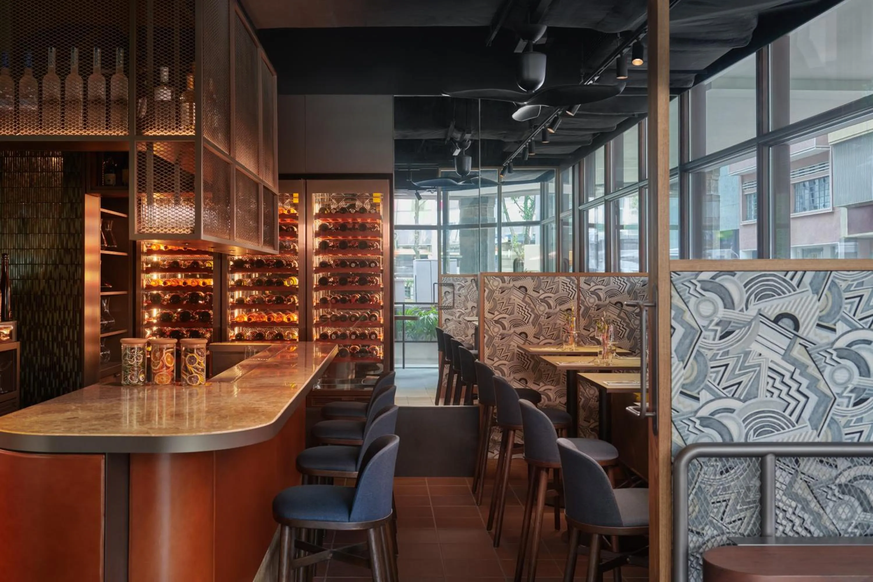 Restaurant/places to eat in 21 Carpenter, Singapore, a Member of Design Hotels