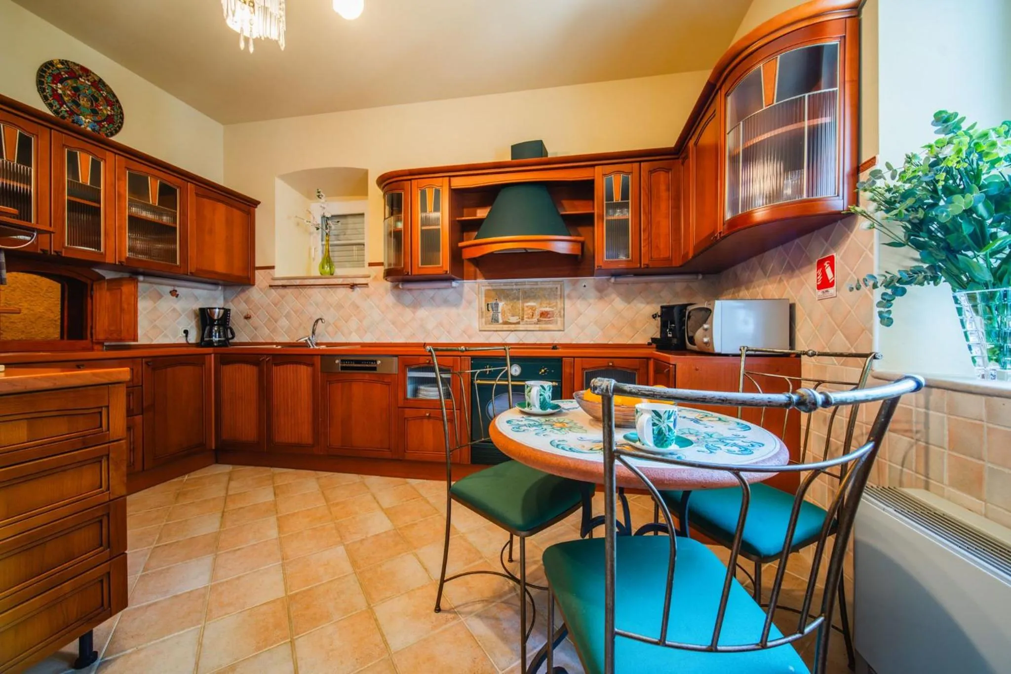 kitchen in Garden Oasis Pool Villa