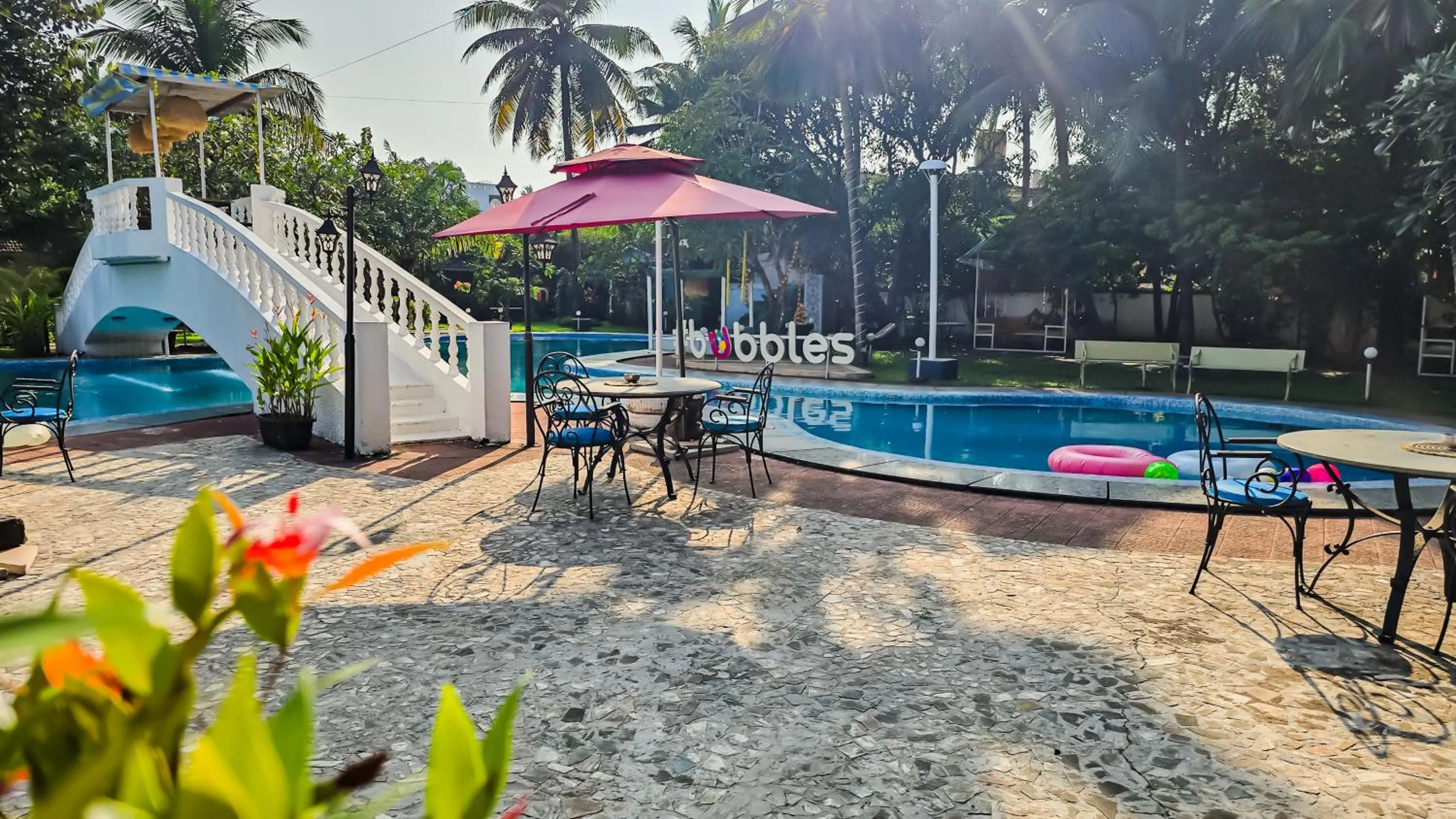 Patio in Sashas Holiday Village