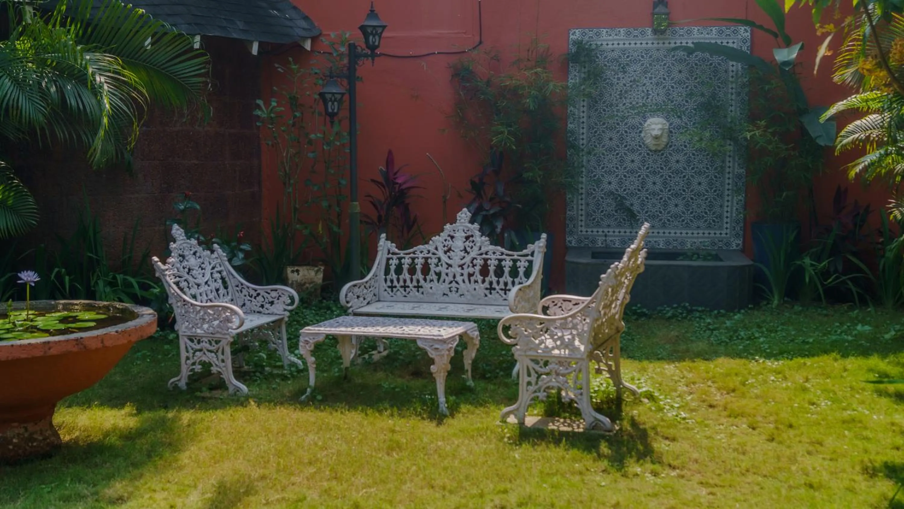Patio in Sashas Holiday Village