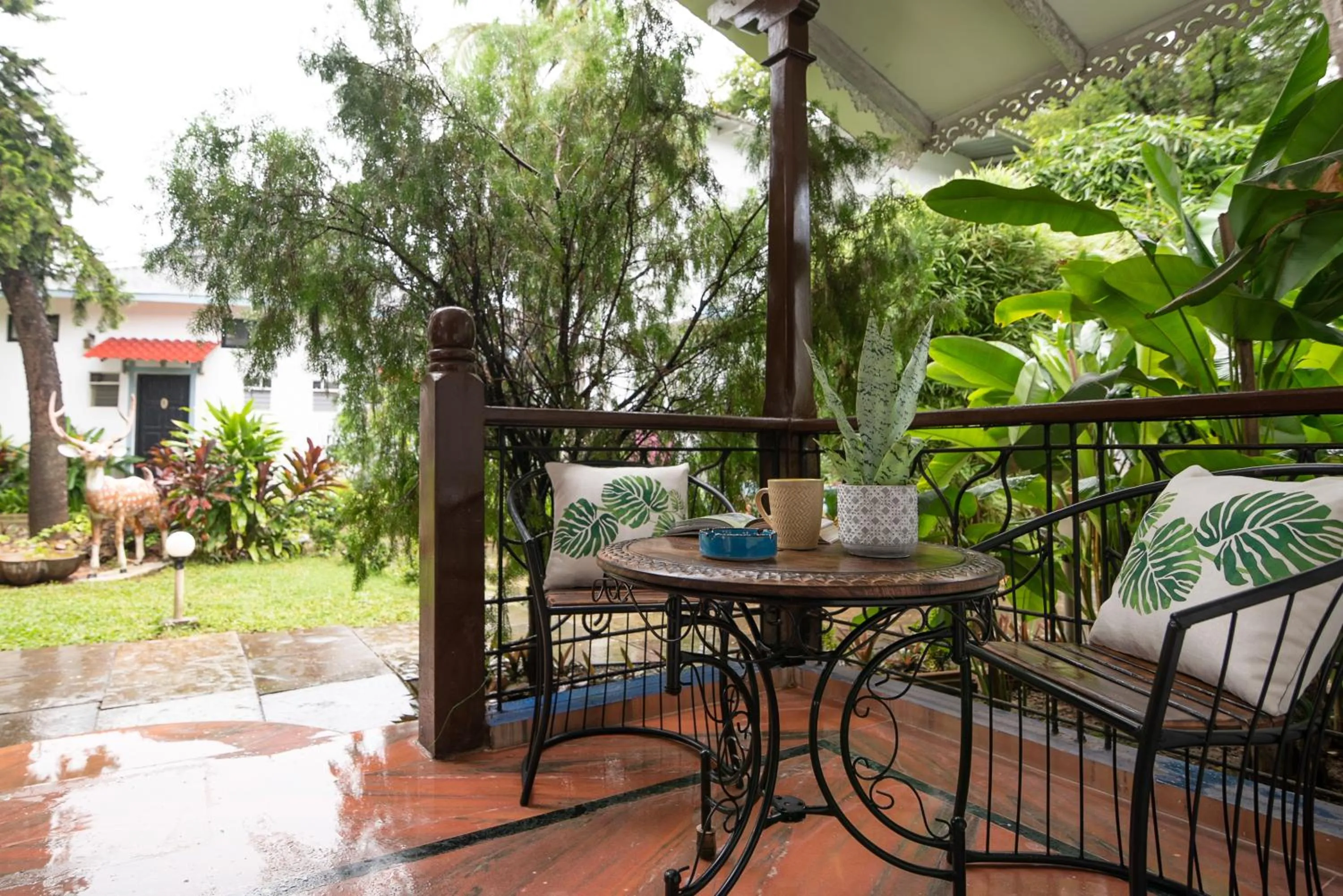 Patio in Sashas Holiday Village
