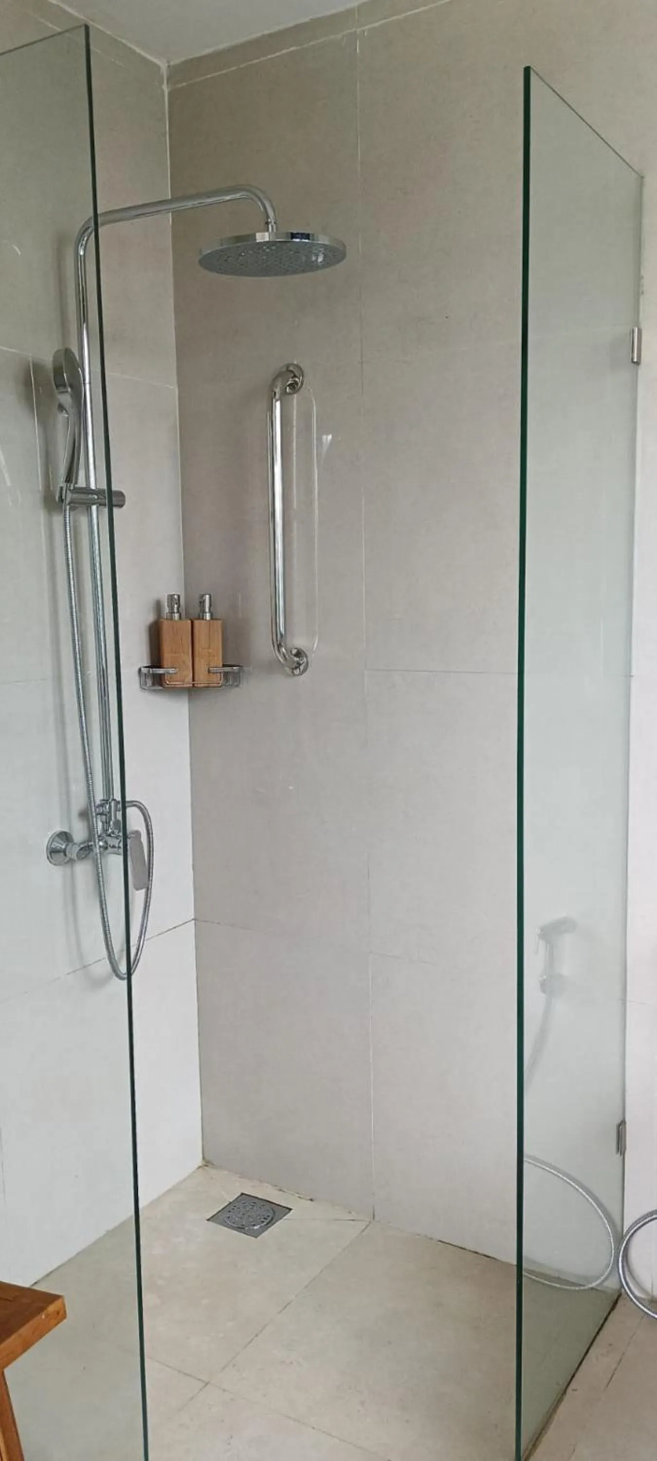 Shower in Munduk Tentrem Resort