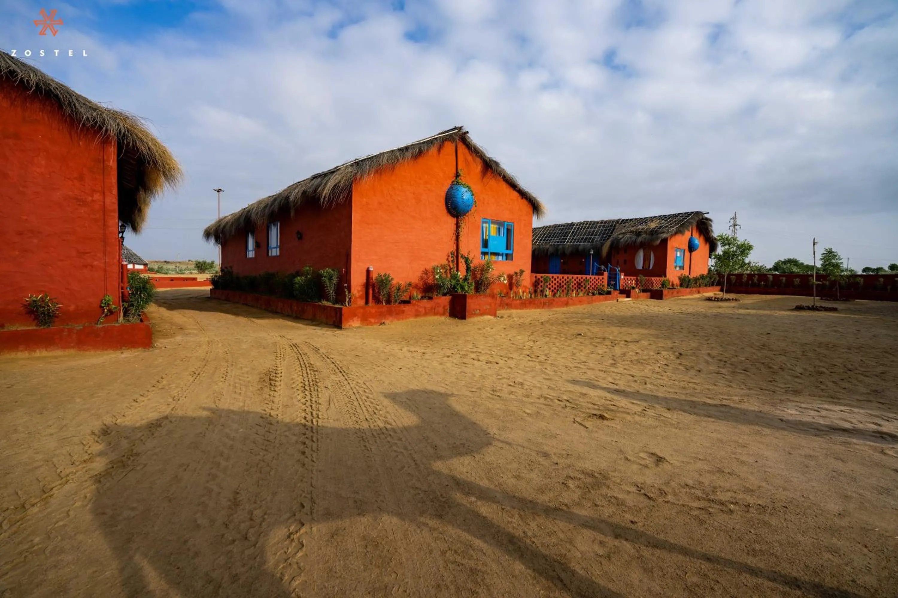 Property building in Zostel Sam Desert (Jaisalmer)