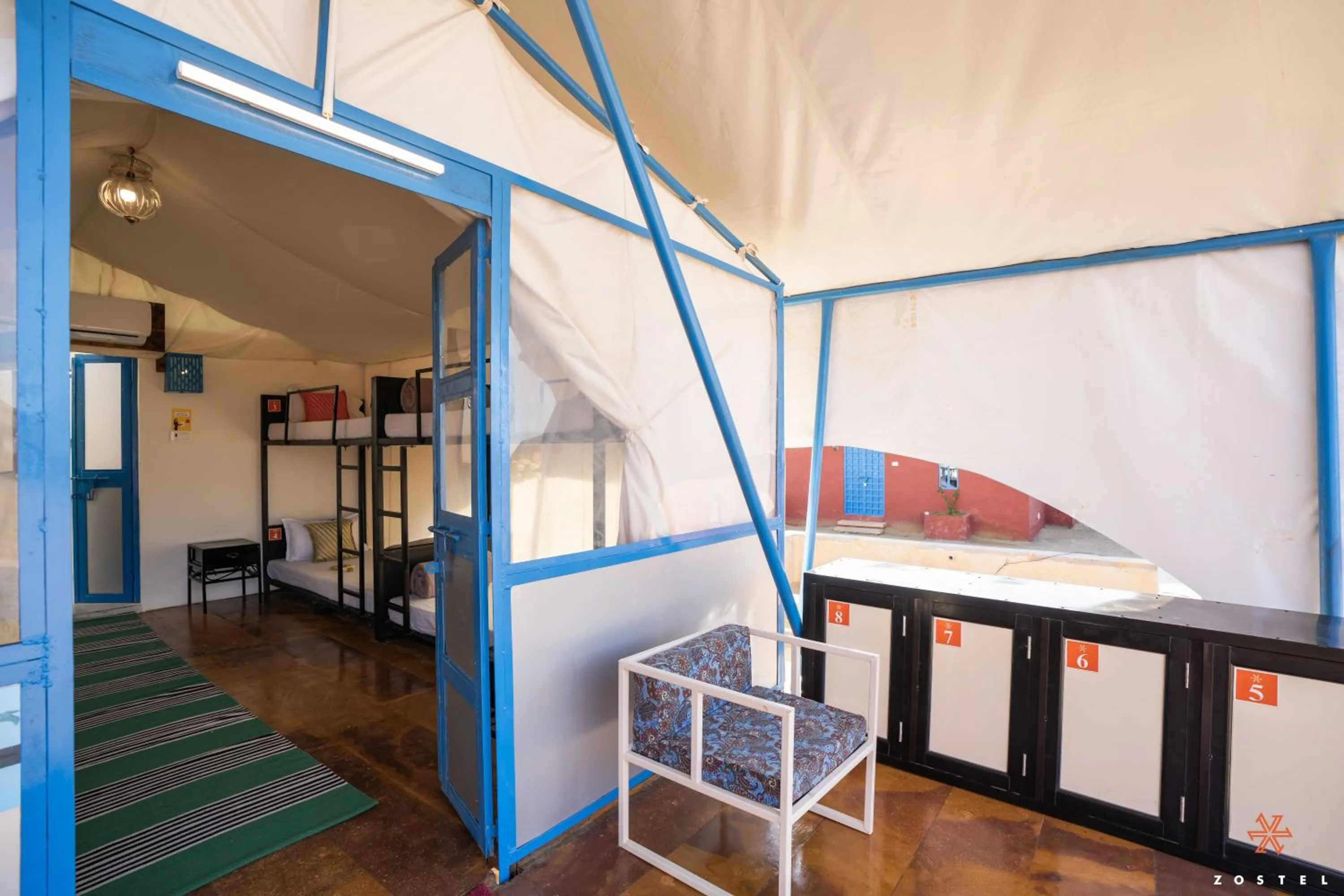 Bed in Zostel Sam Desert (Jaisalmer)