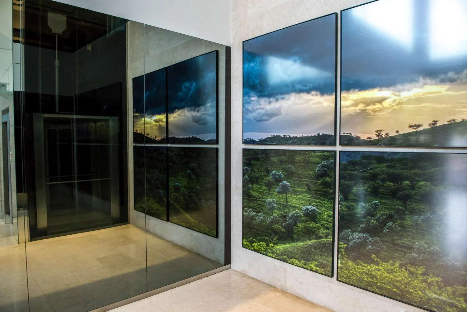Lobby or reception in Hotel Pérola