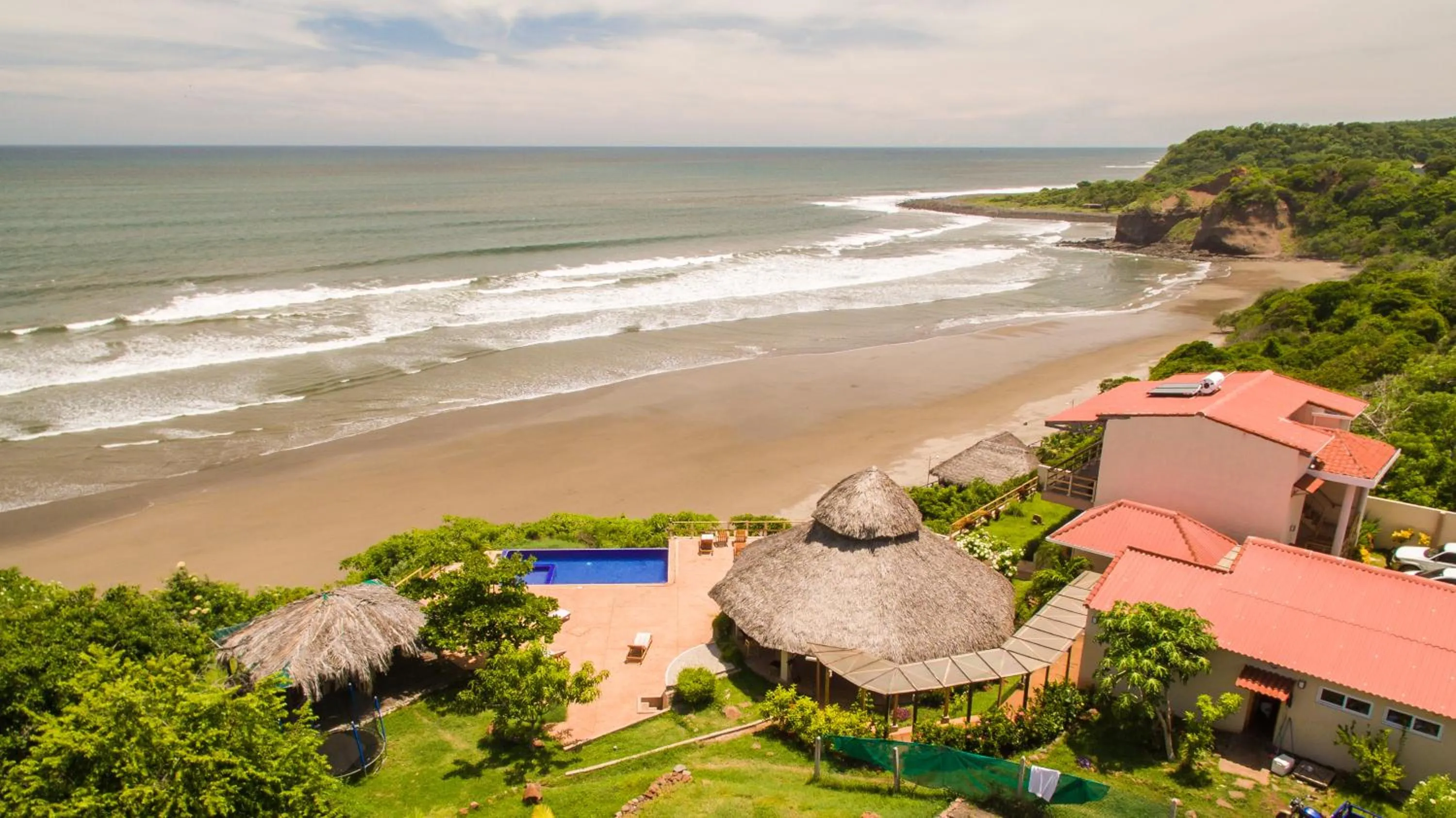 Bird's eye view in Hotel Los Mangos El Salvador