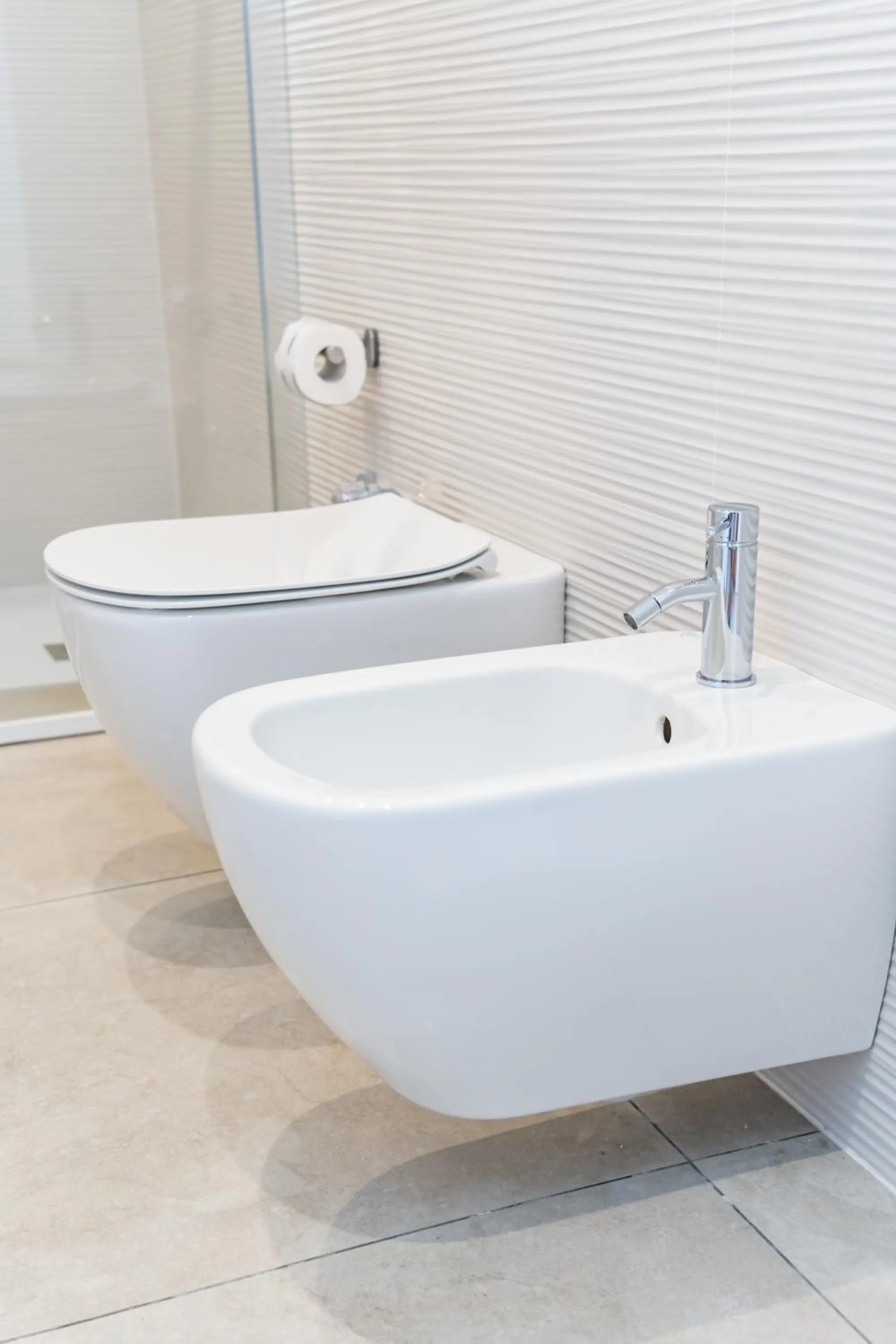 Toilet in Villa San Carlo