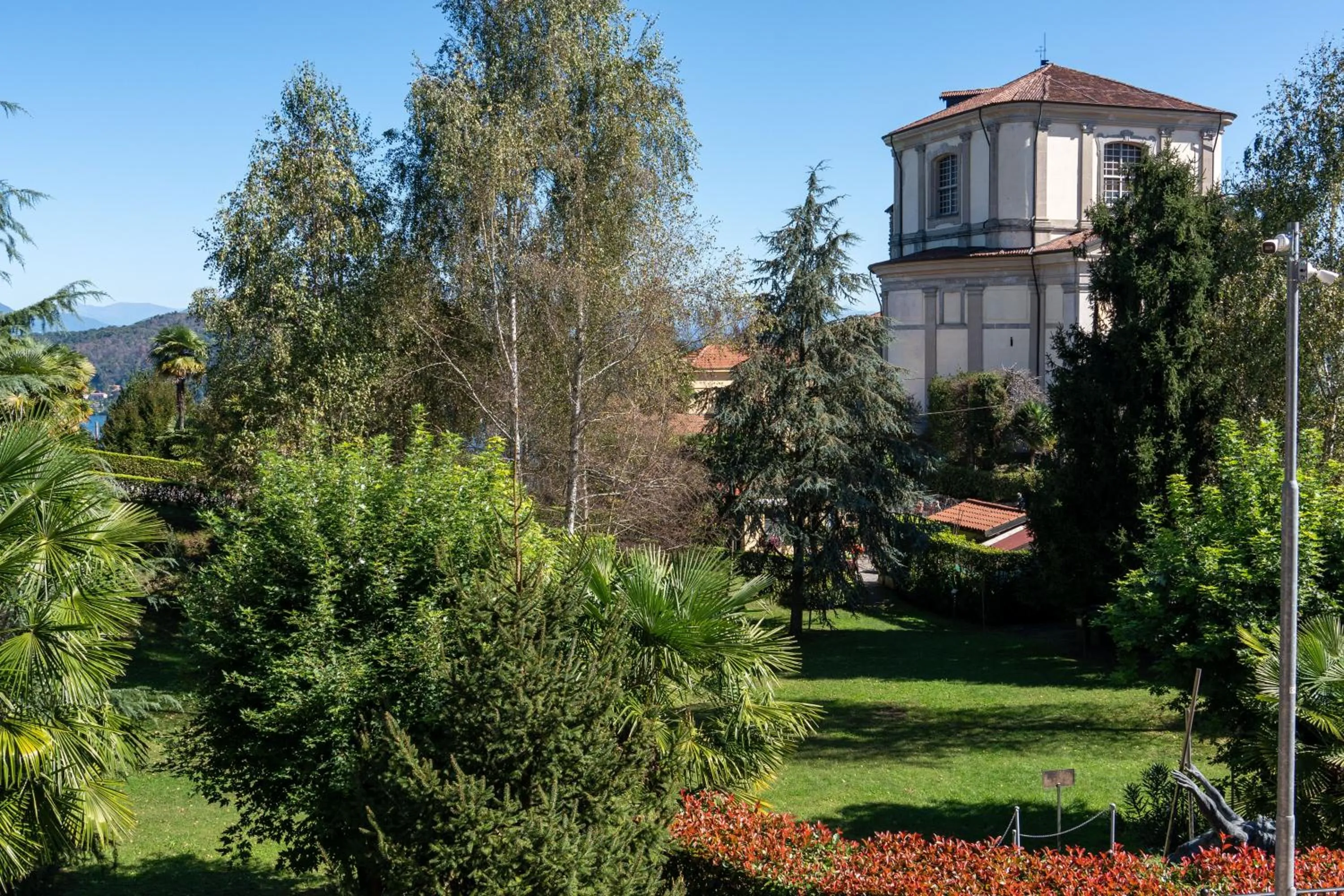 Natural landscape in Villa San Carlo