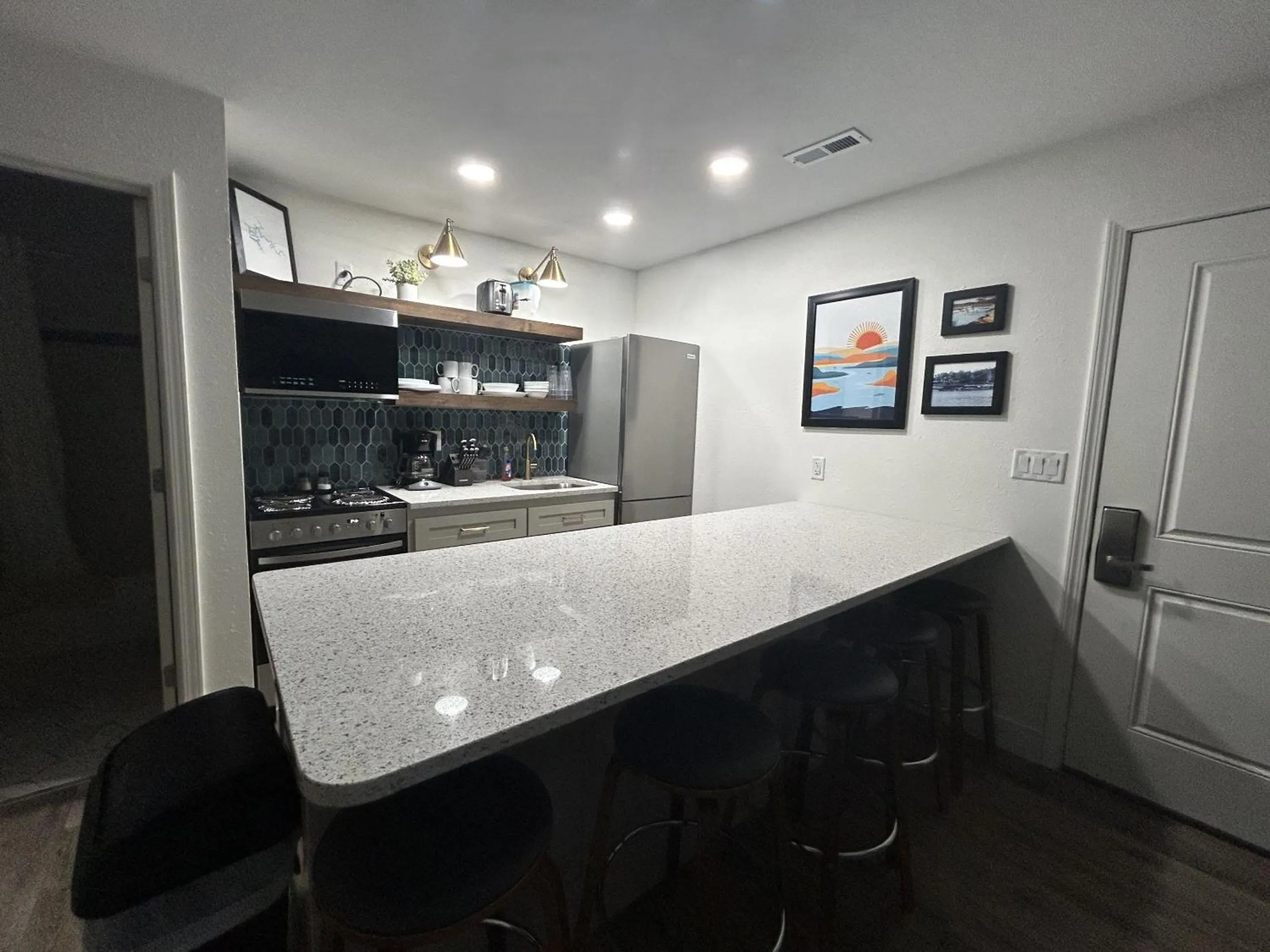 Kitchen or kitchenette in Alhonna Resort