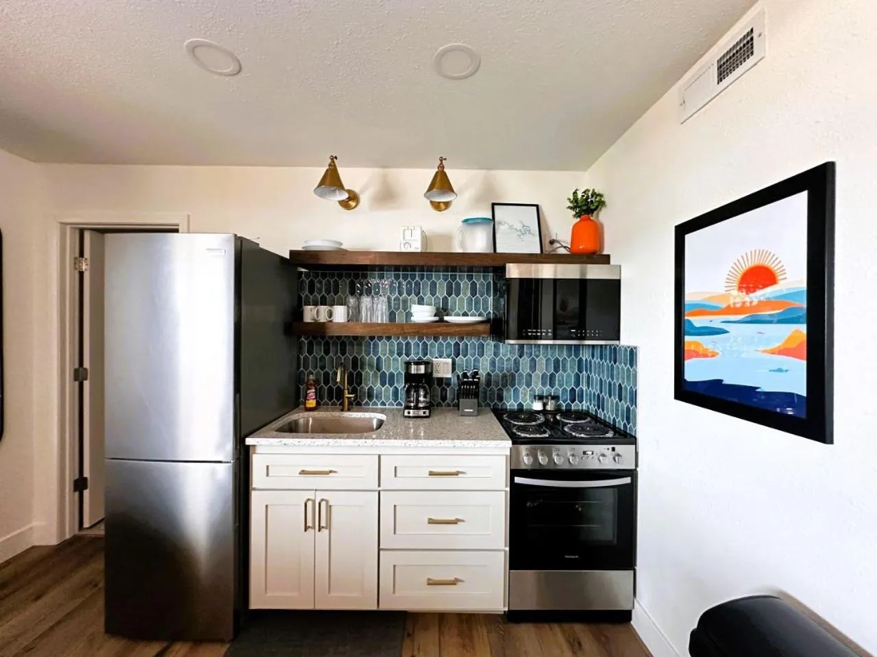 Kitchen or kitchenette in Alhonna Resort