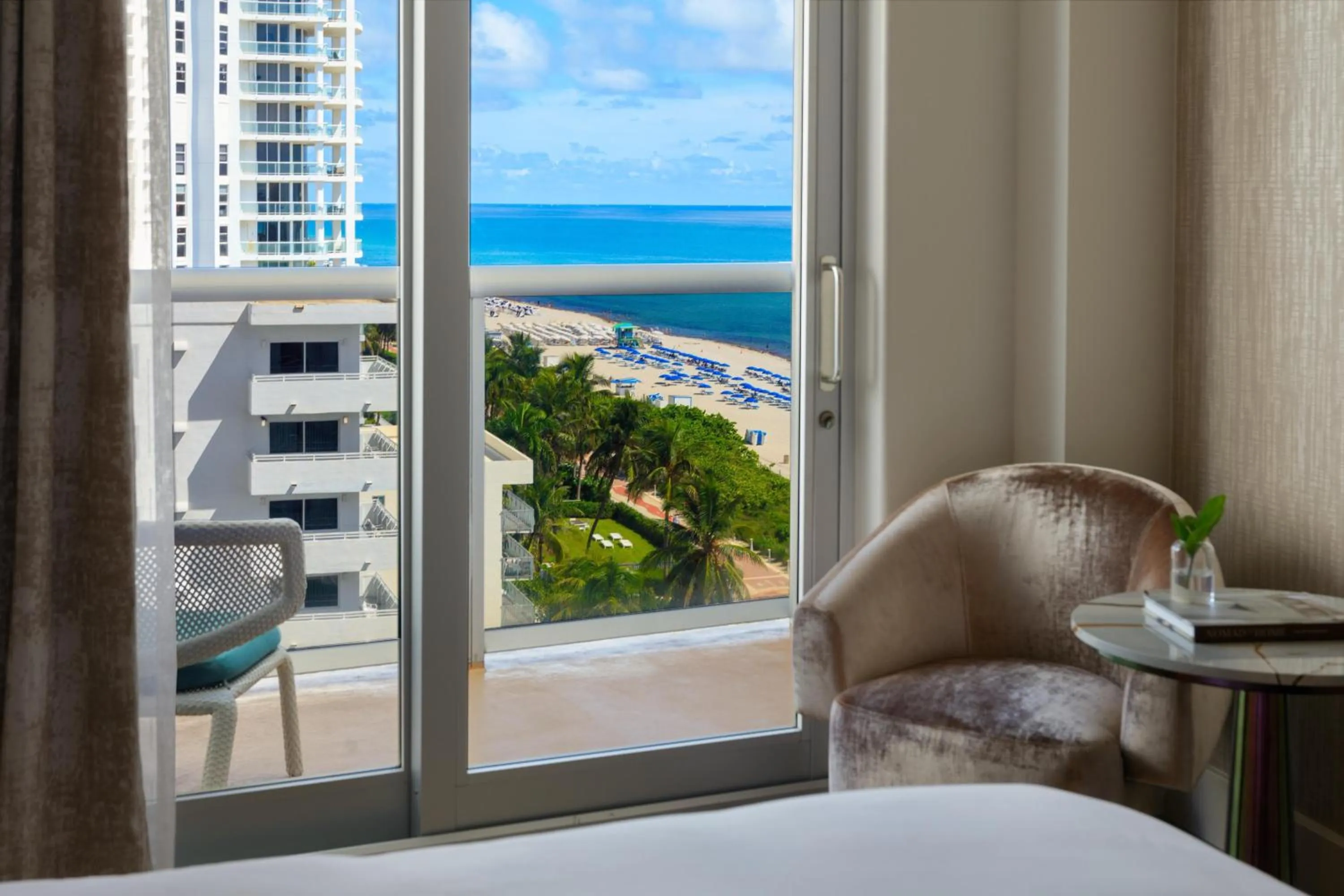 Bedroom in Andaz Miami Beach, By Hyatt