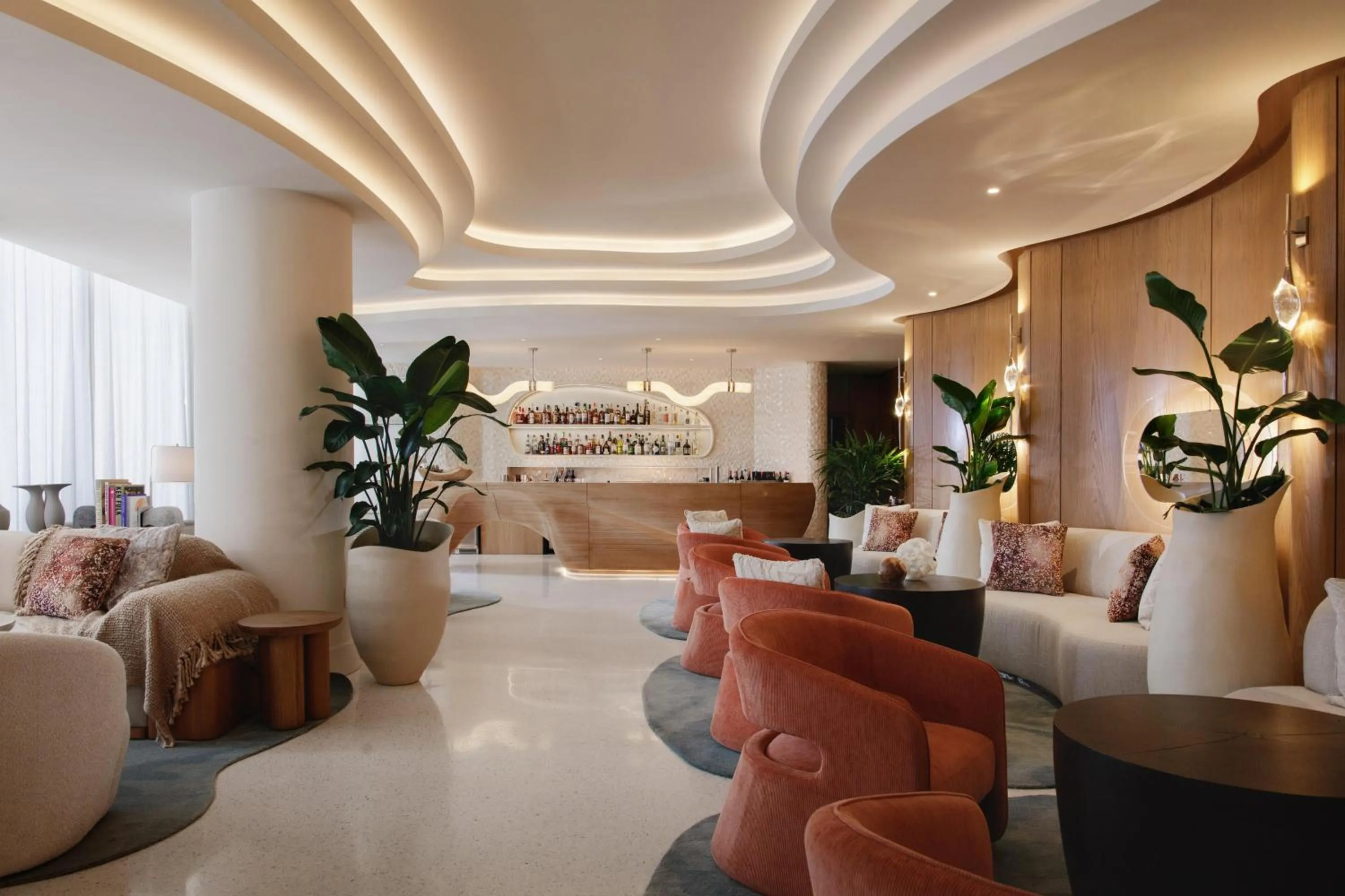 Lounge or bar in Andaz Miami Beach, By Hyatt