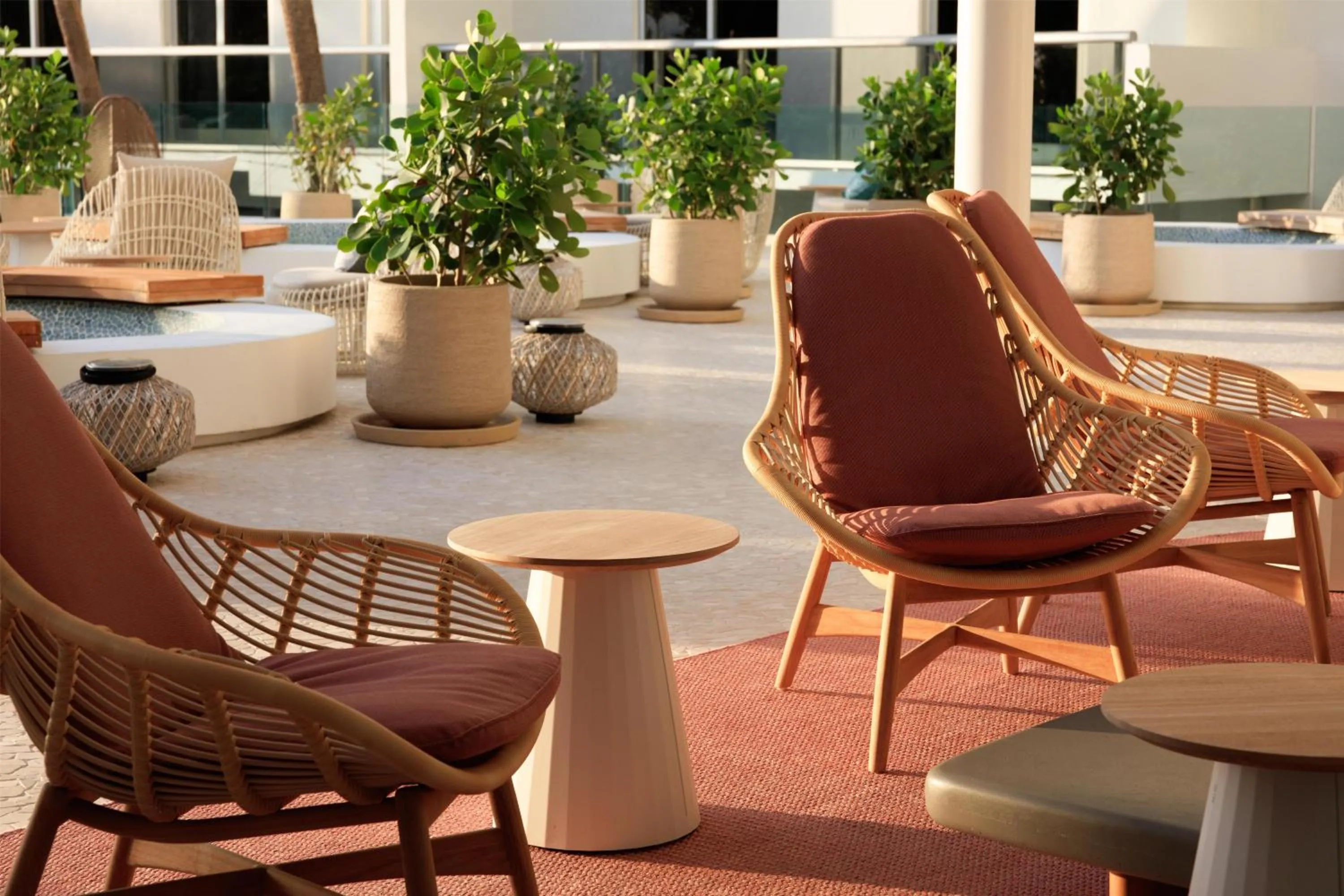 Patio in Andaz Miami Beach, By Hyatt