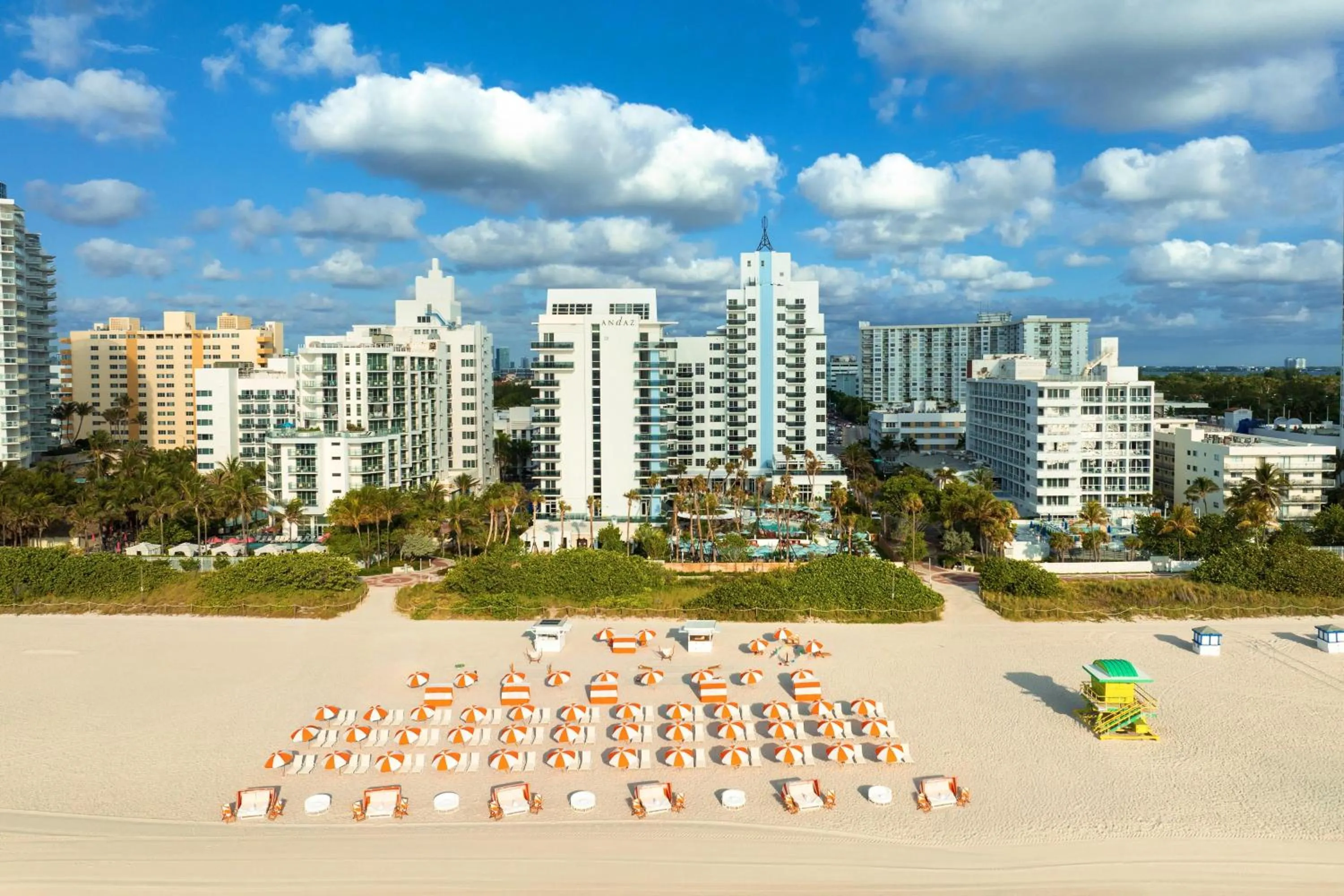 Property building in Andaz Miami Beach, By Hyatt