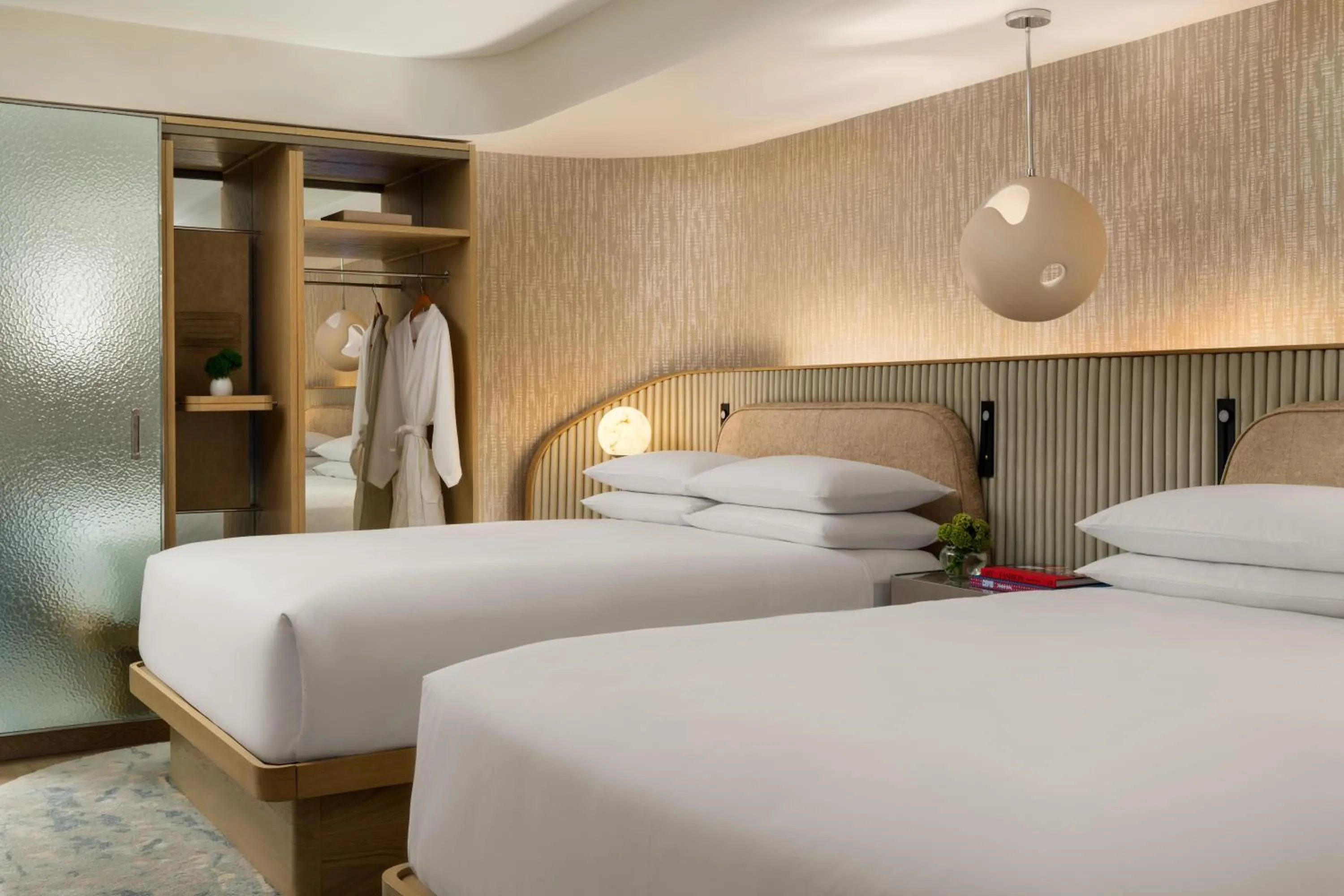 Bedroom, Bed in Andaz Miami Beach, By Hyatt