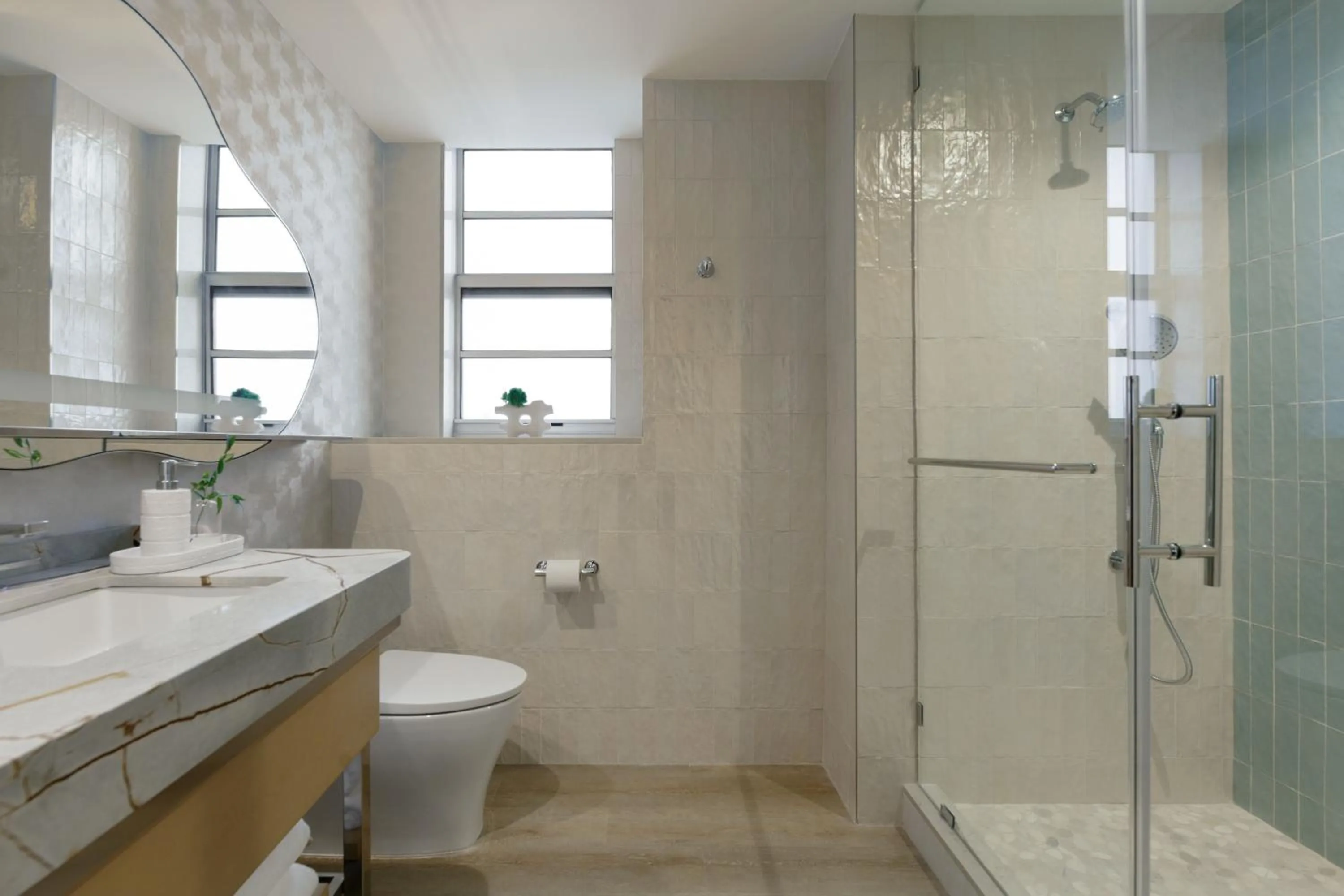 Bathroom in Andaz Miami Beach, By Hyatt