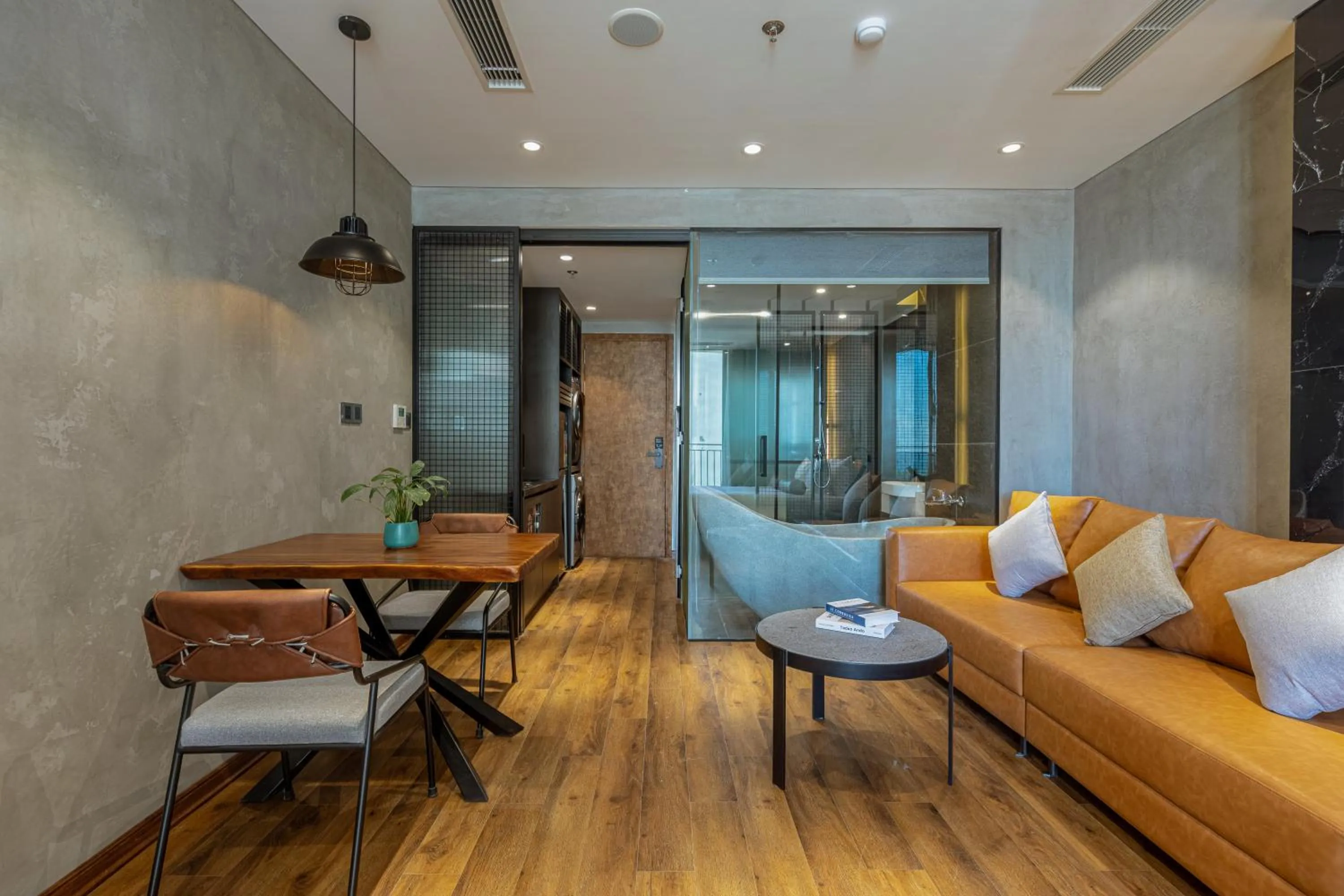 Seating area in Taiyo Hotel & Apartment