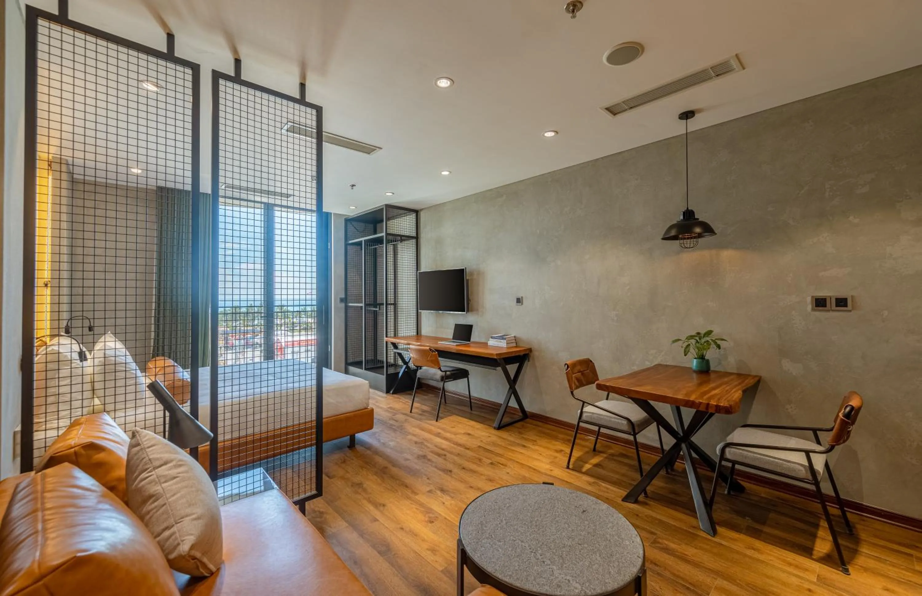 Bed in Taiyo Hotel & Apartment