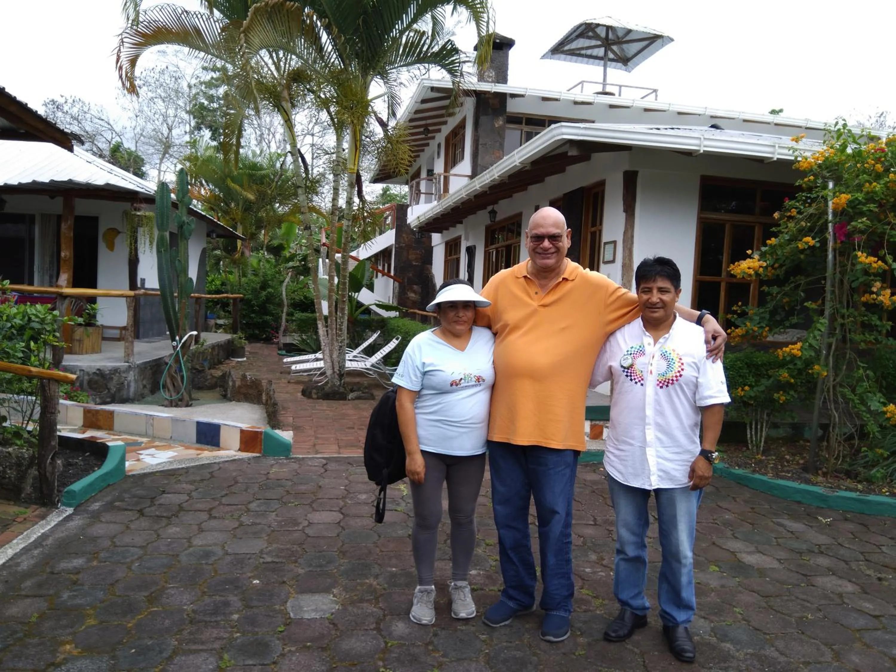 People in Suymar Ecolodge Galapagos