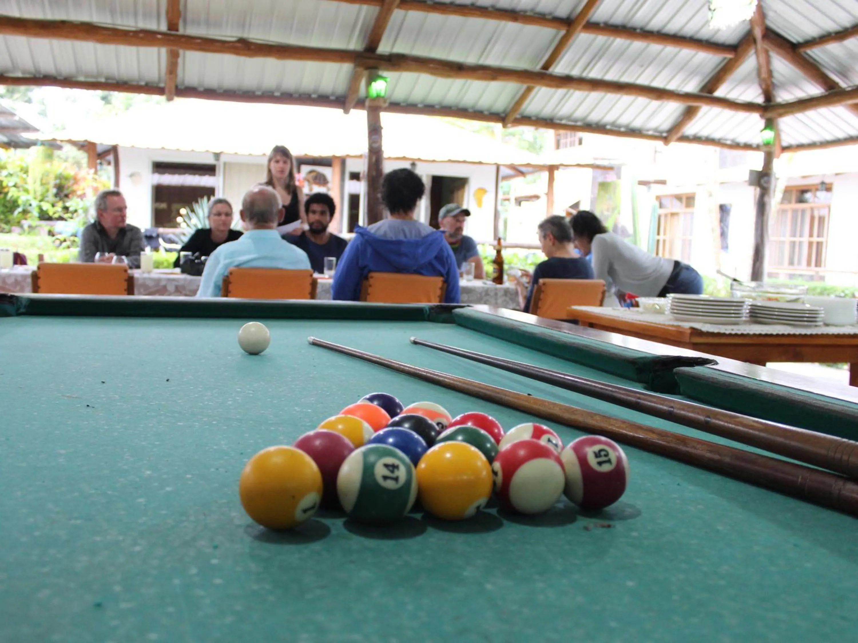 Billiard in Suymar Ecolodge Galapagos