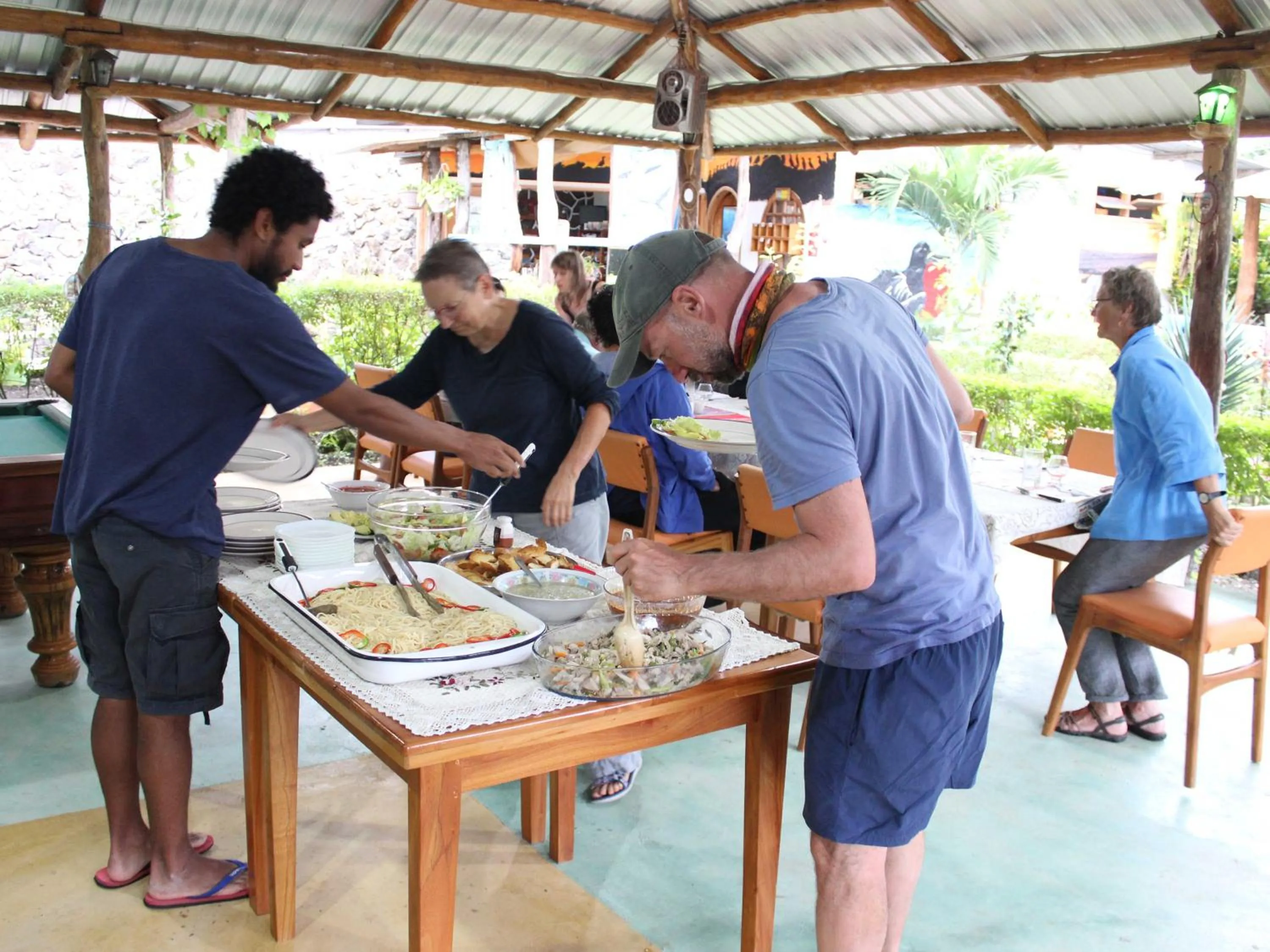 Restaurant/places to eat in Suymar Ecolodge Galapagos
