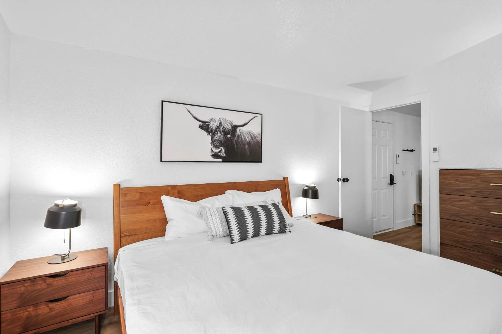 Bed in Cave Springs Resort