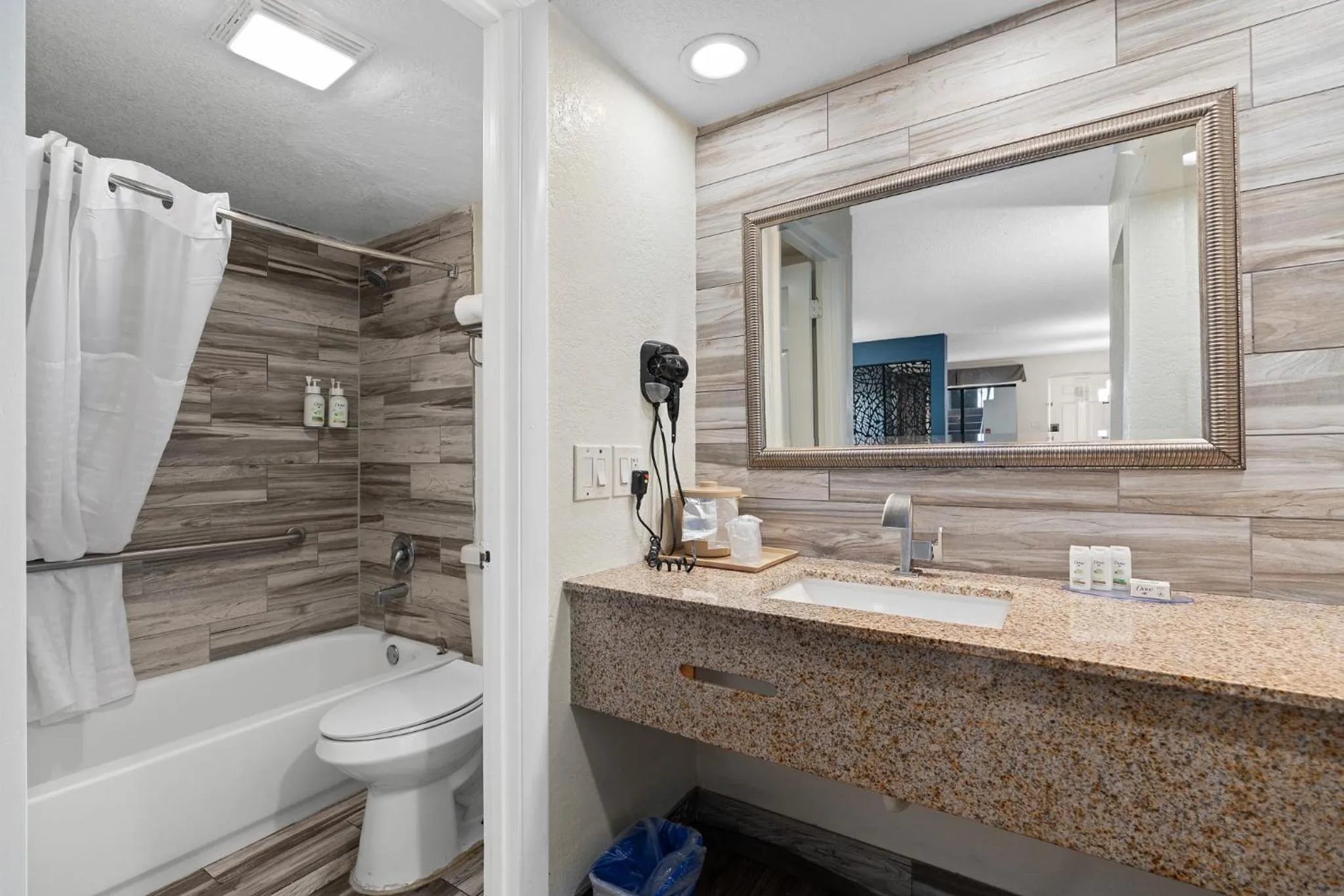 Bathroom in Baymont by Wyndham Orlando Downtown