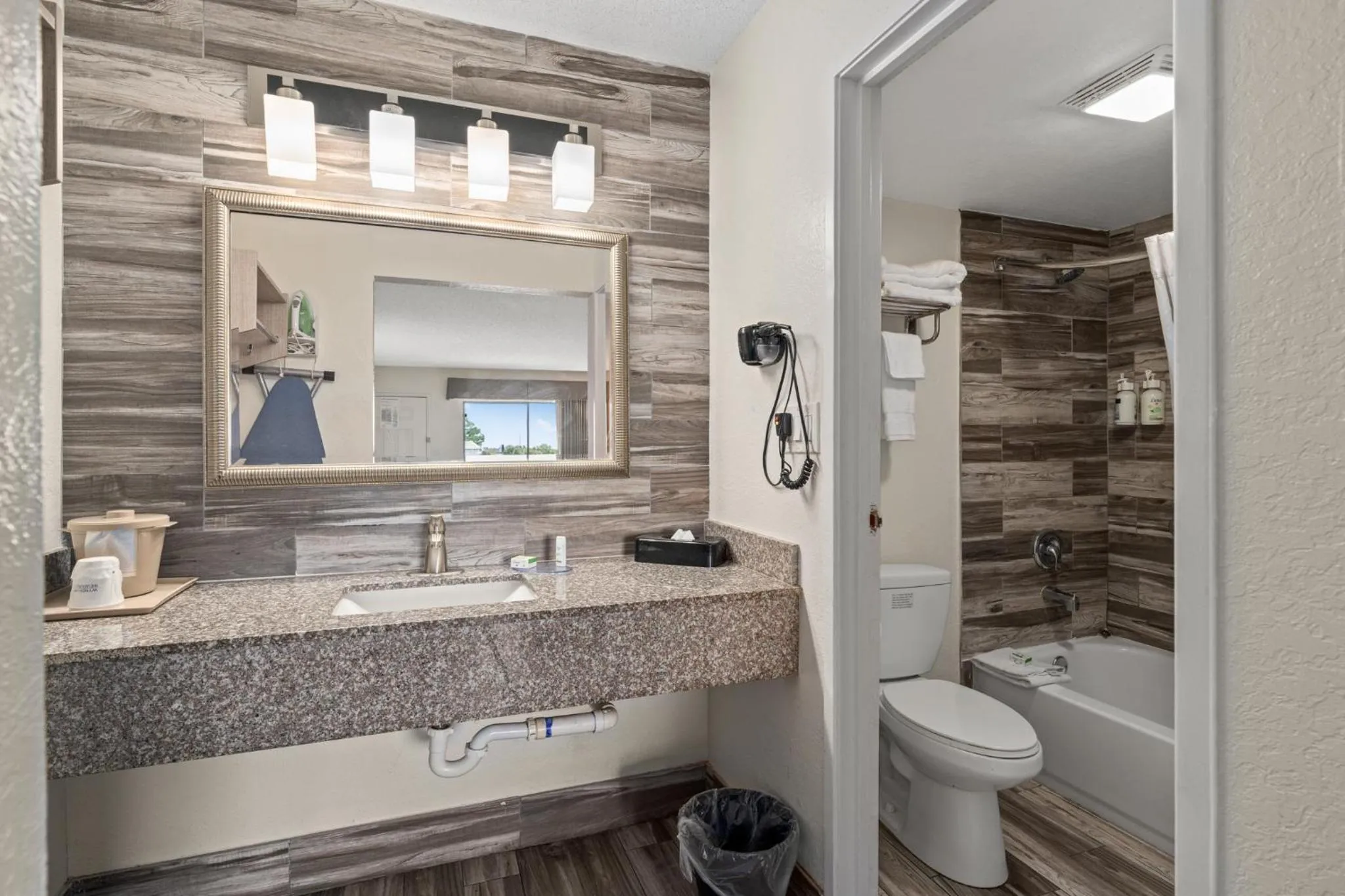 Bathroom in Baymont by Wyndham Orlando Downtown