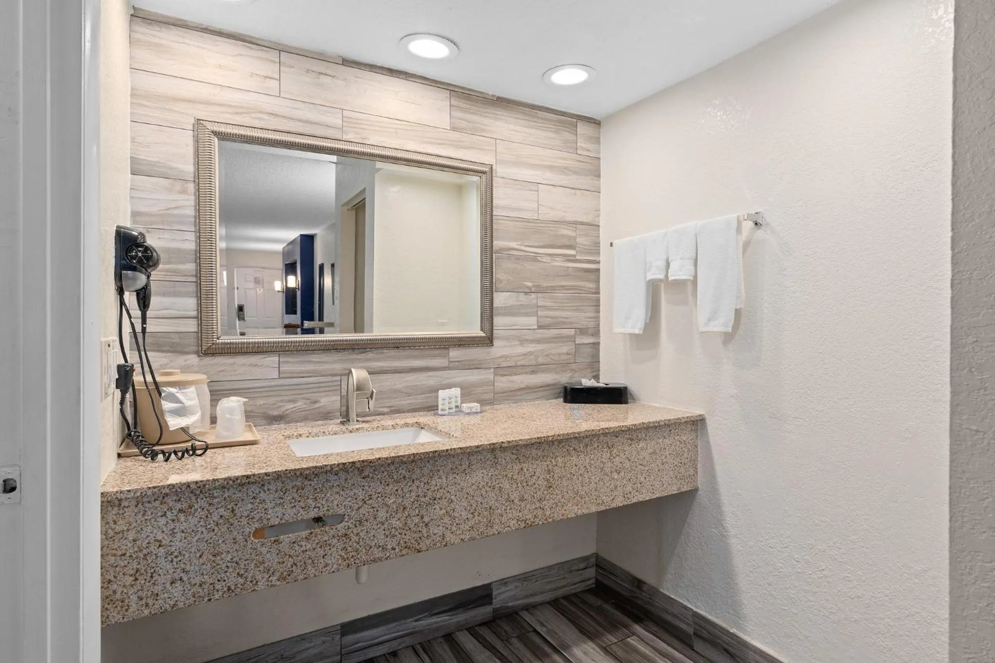 Bathroom in Baymont by Wyndham Orlando Downtown
