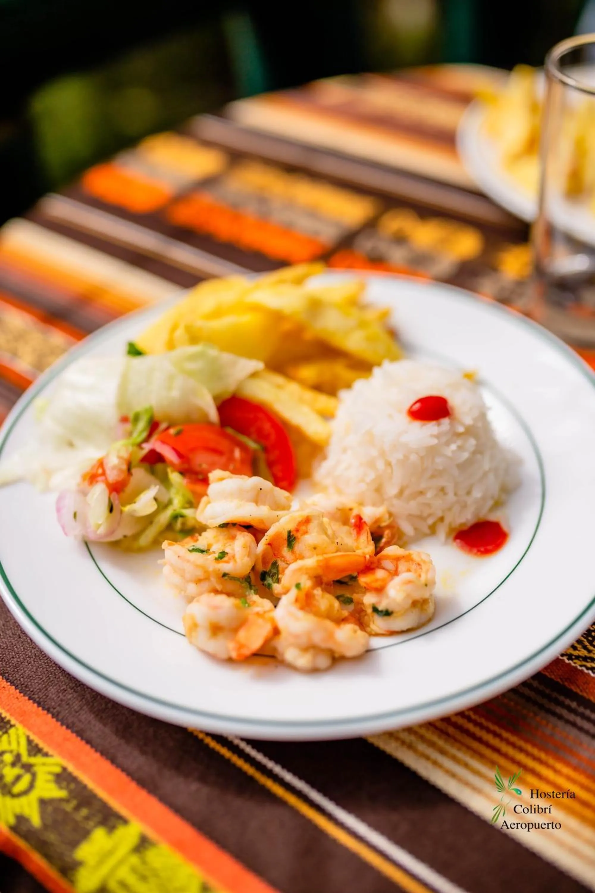 Food and drinks in Hostería Colibri Aeropuerto